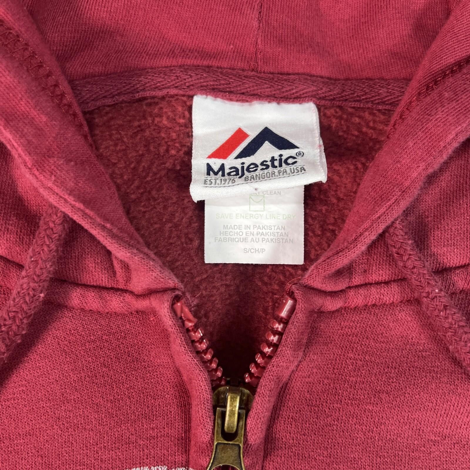 Majestic Washington Redskins Majestic Pullover Hoodie Men Small Size ONE SIZE - 3 Thumbnail