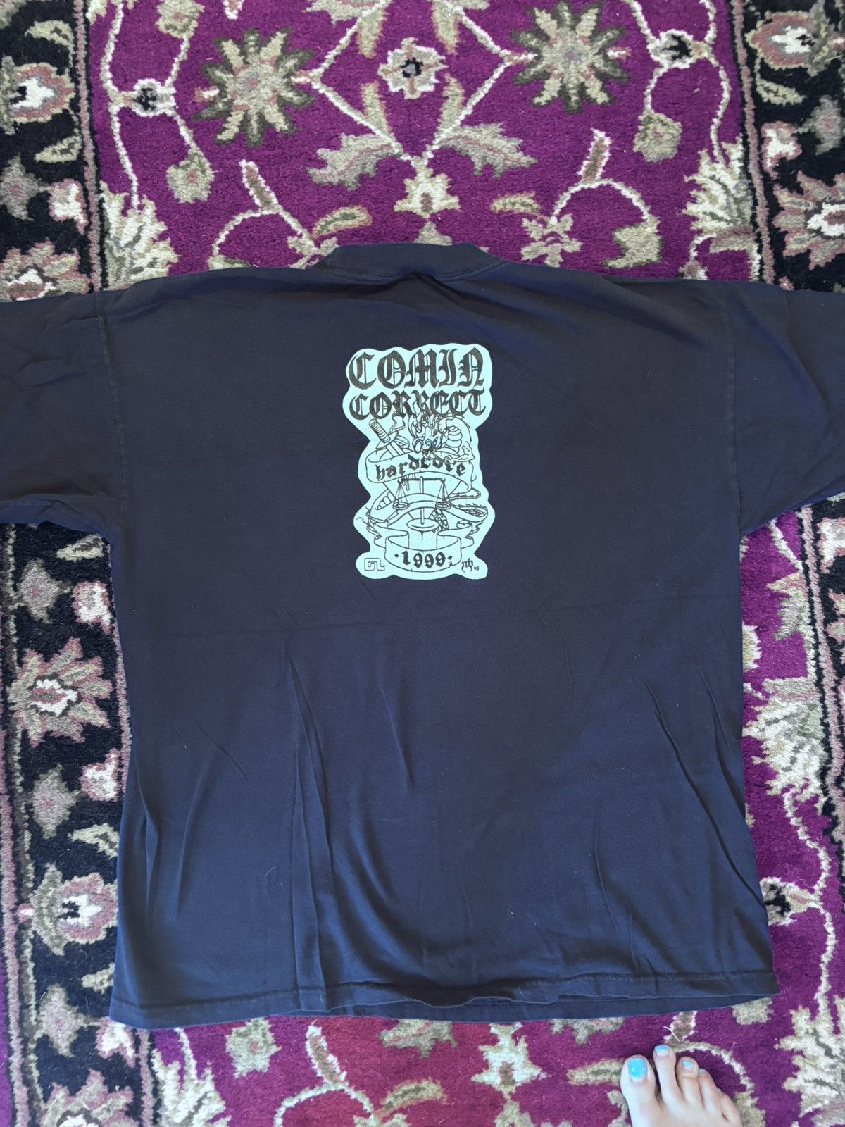 Band Tees vintage 1999 Comin Correct hardcore shirt 25 ta Life Size US M / EU 48-50 / 2 - 5 Thumbnail