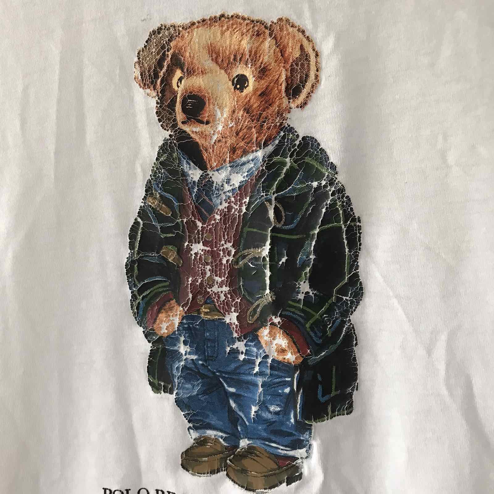 Polo Ralph Lauren × Streetwear Polo Bear T-Shirt Sz L | Grailed