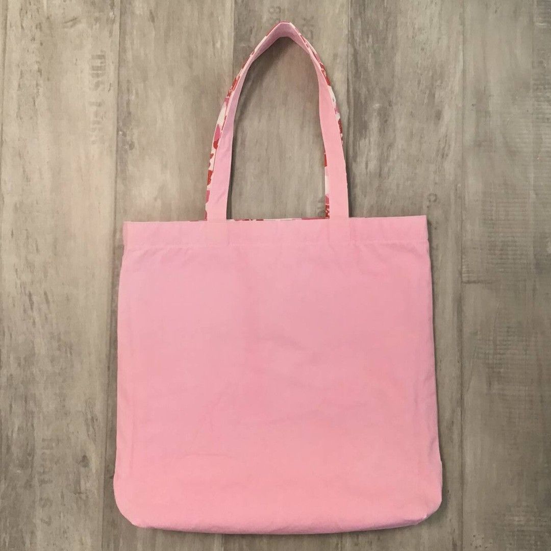 Bape × Nigo 🔥Reversible🔥 BAPE Tote Bag ABC camo Pink a bathing ape NIGO Size ONE SIZE - 4 Thumbnail