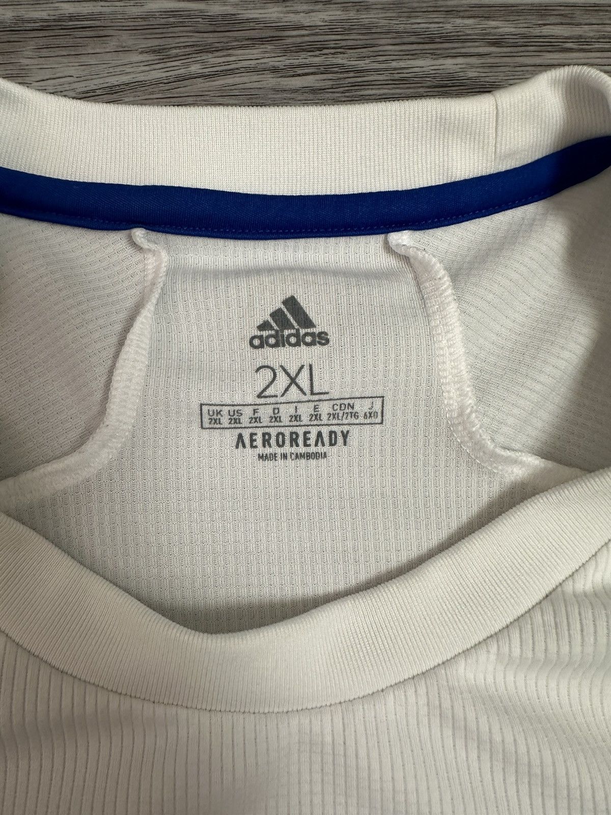 Adidas Adidas Leeds United 2020-2021 Home Football Jersey shirt Size US XXL / EU 58 / 5 - 5 Thumbnail