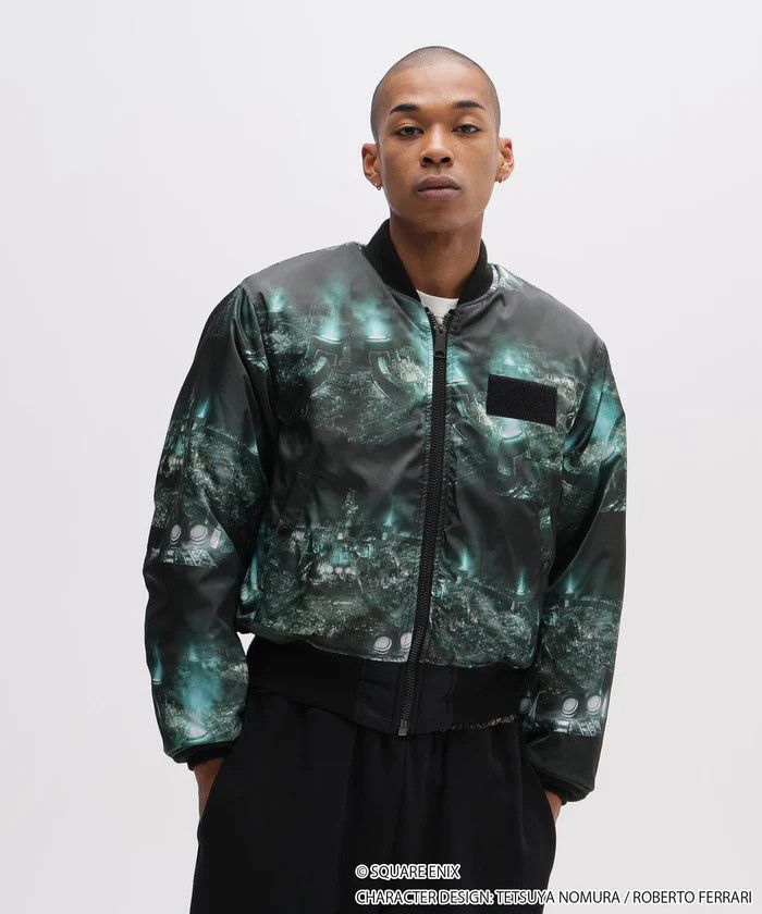 Avirex AVIREX x FF7 Remake Midgar Reversible Bomber Japan Exclusive Size US XL / EU 56 / 4 - 1 Thumbnail