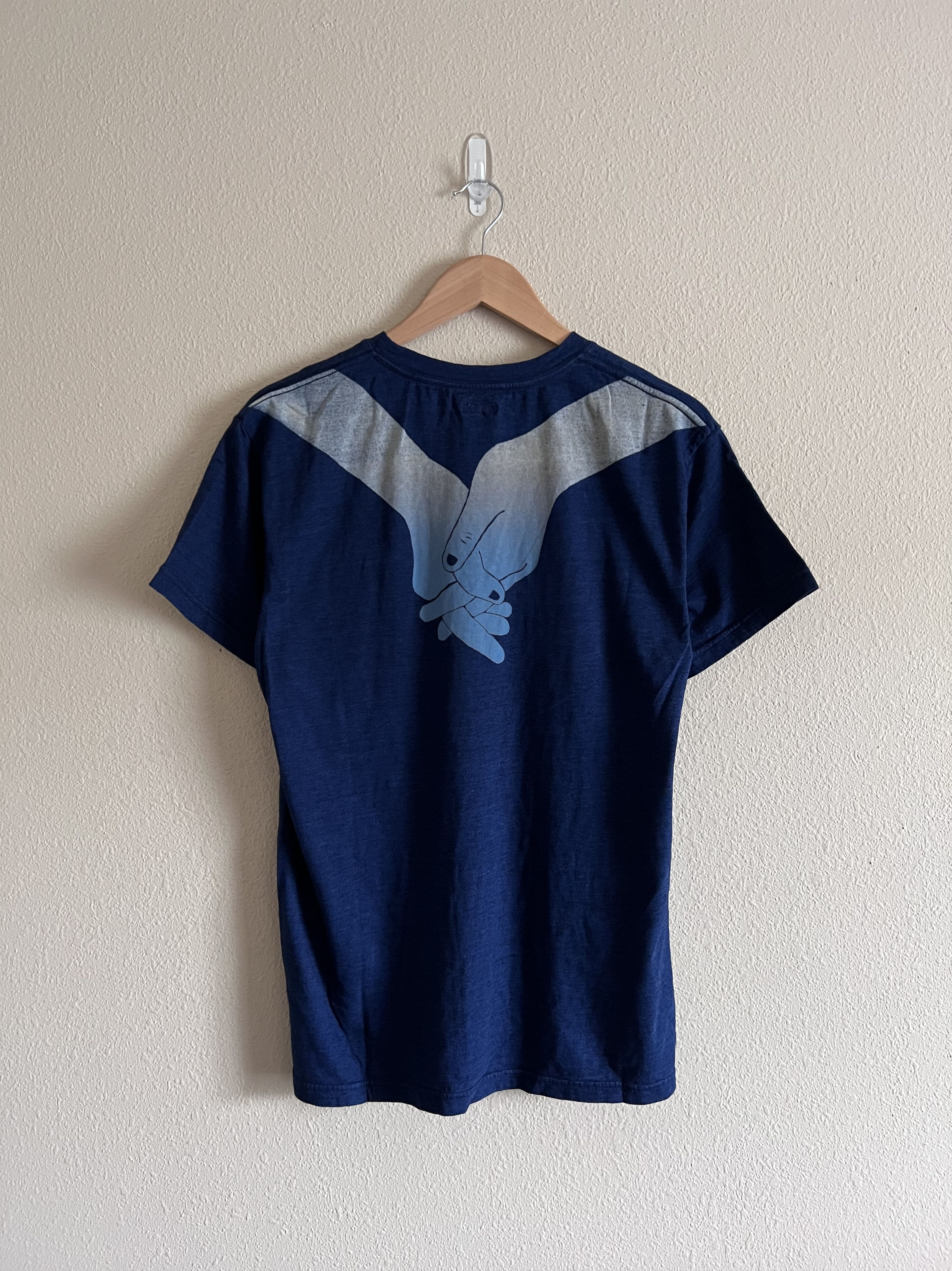 Kapital Kapital Blue Hands IDG Jersey Tee in Blue Size US M / EU 48-50 / 2 - 1 Thumbnail