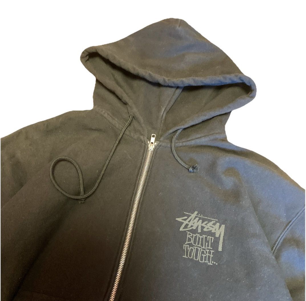 Stussy Stussy Spring/Summer 2025 Welder Zip Up Hoodie Black Size XL Size US XL / EU 56 / 4 - 2 Thumbnail