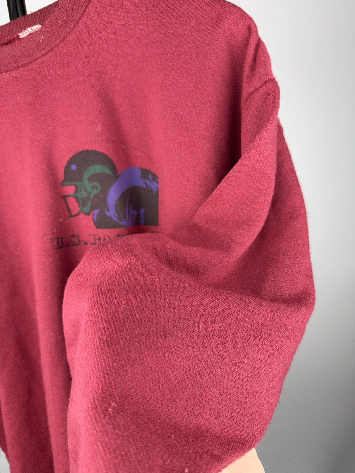 Vintage Retro Vintage U.S. Baseball 80s Sports Graphic Crewneck Size US M / EU 48-50 / 2 - 8 Thumbnail