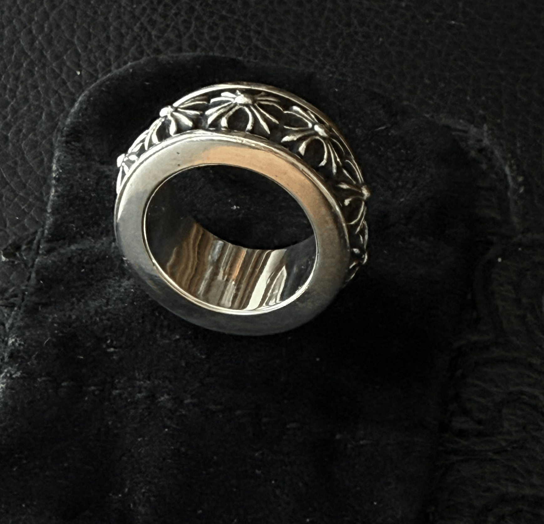 Chrome Hearts Chrome Hearts Spinner CH X Silver Ring Size ONE SIZE - 6 Thumbnail