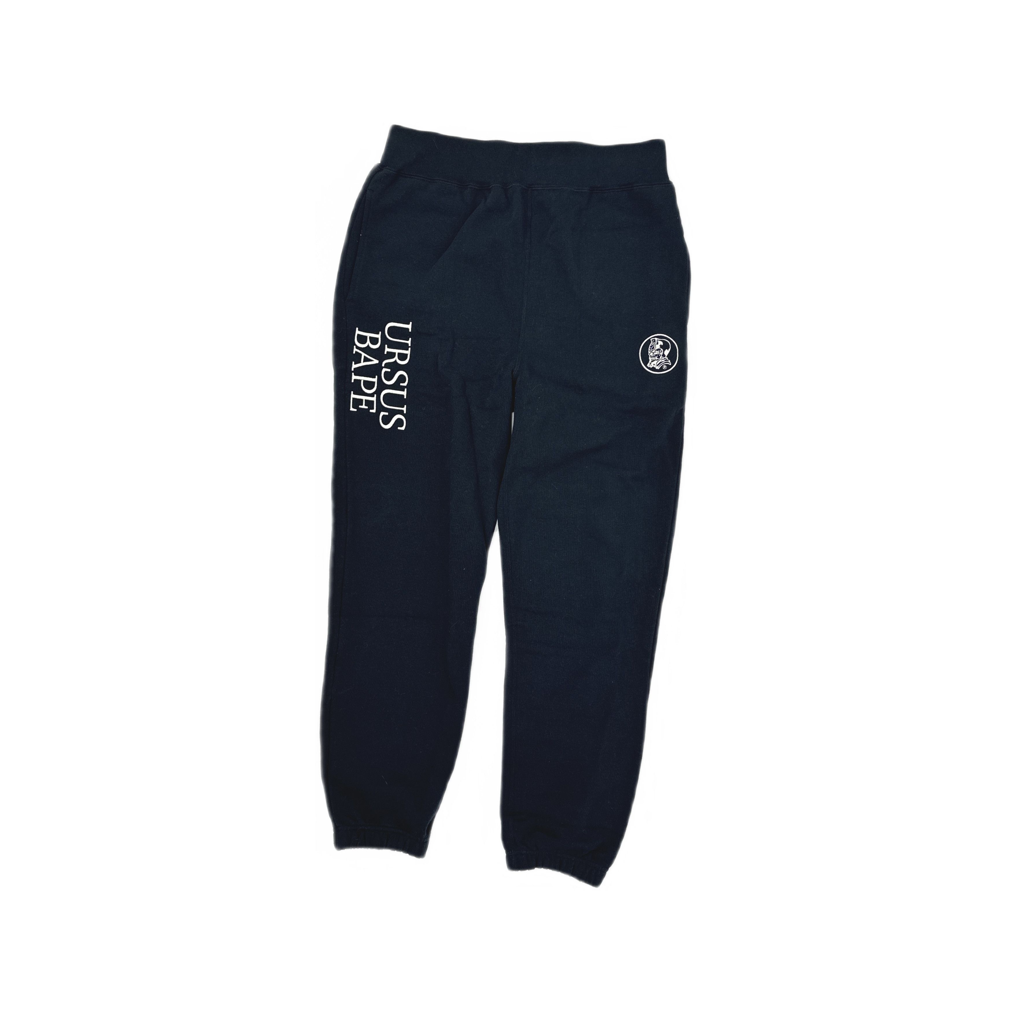 Bape A Bathing Ape Ursus Bape Logo Sweatpants Size L Size US 34 / EU 50 - 1 Thumbnail