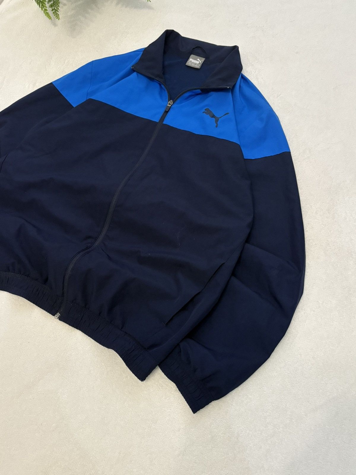 Puma 90s Vintage Puma Retro Nylon Track Jacket Basic Logo Rare Size US L / EU 52-54 / 3 - 2 Thumbnail
