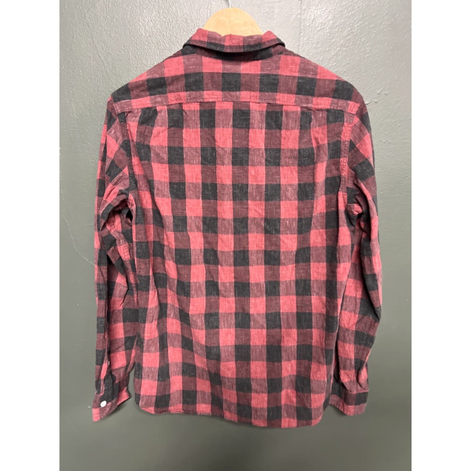 J.Crew J.CREW Shirt Mens M Slim Fit Oxford Plaid Button Down Check Red Cotton Flannel Buffalo Christmas Preppy Slimming Style Vintage: No Size US M / EU 48-50 / 2 - 3 Thumbnail
