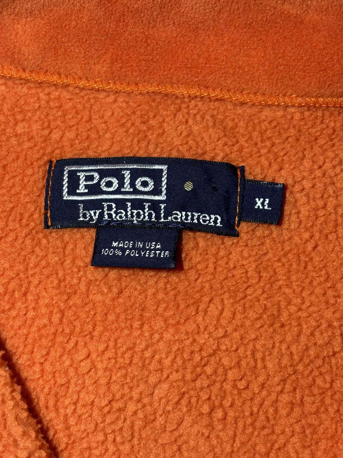 Polo Ralph Lauren Rare Polo Ralph Lauren Vintage 70s-80s Fleece Jacket Made USA Size US XL / EU 56 / 4 - 8 Thumbnail