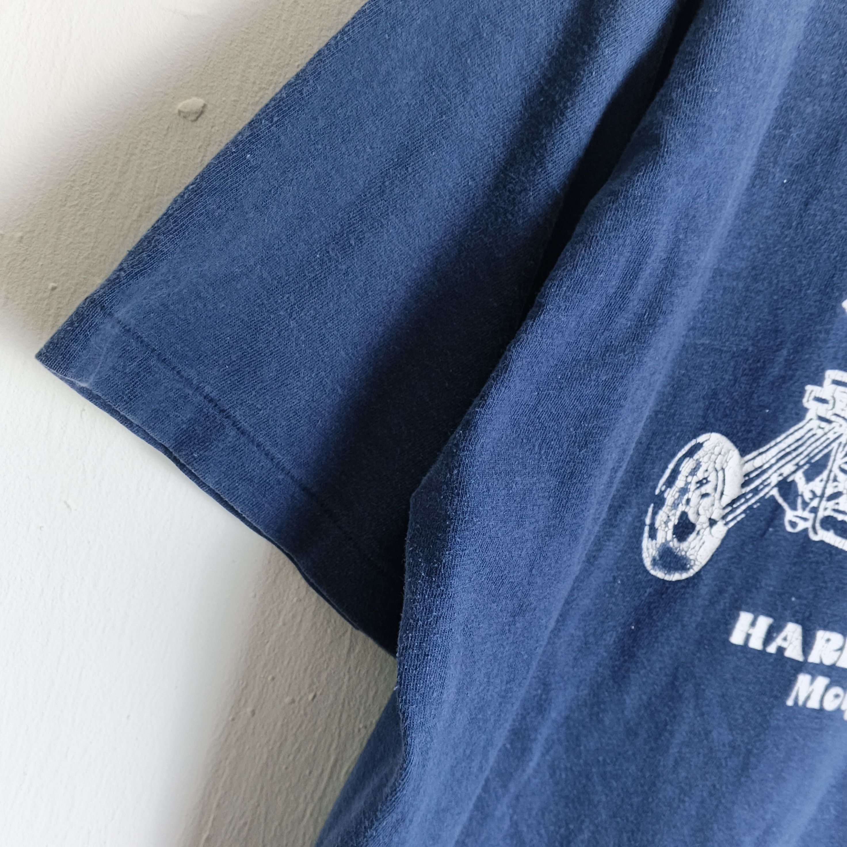 Harley Davidson Vintage 80s Harley Davidson Modesto California T-Shirt Size US XL / EU 56 / 4 - 5 Thumbnail
