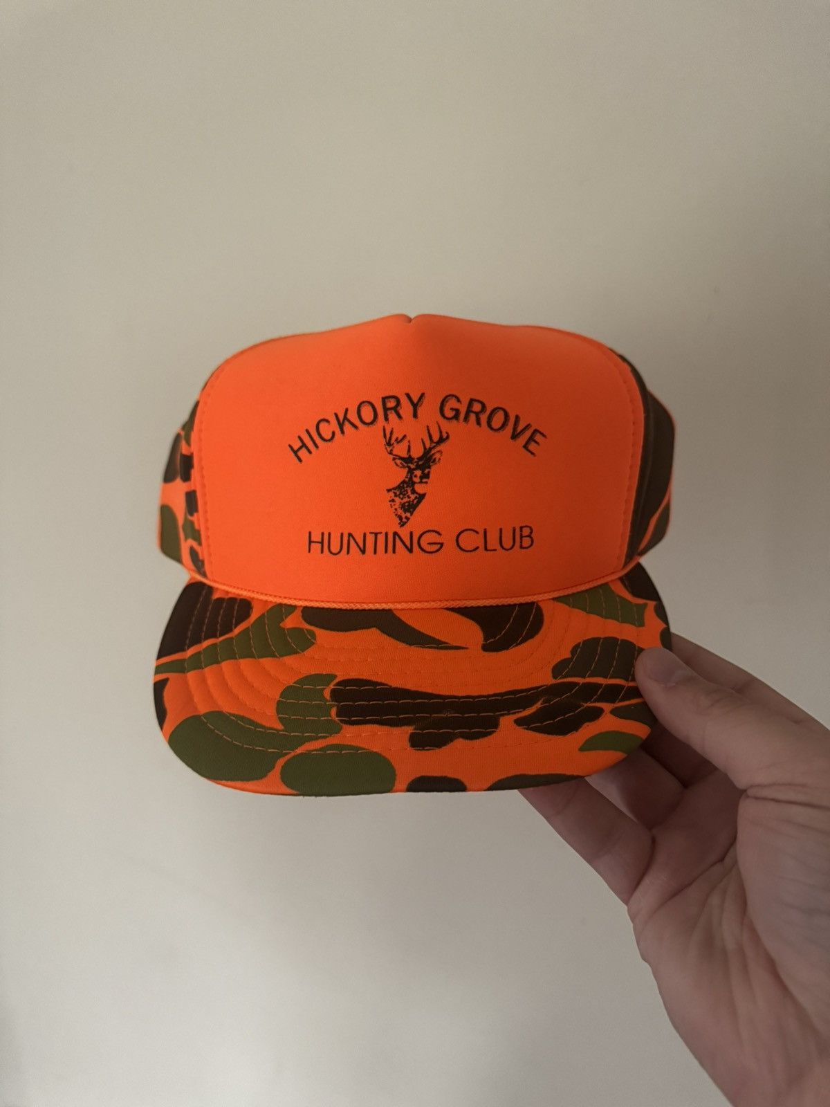 Vintage 90s Otto Hunting Club Duck Camo Trucker Snapback Size ONE SIZE - 1 Thumbnail