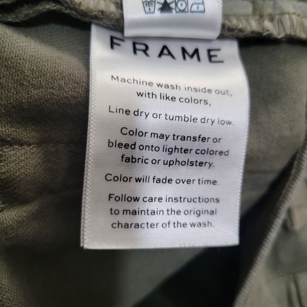 Frame FRAME Le'Homme Slim Straight Olive Jeans Size 31/32 Men's Size US 31 - 10 Thumbnail