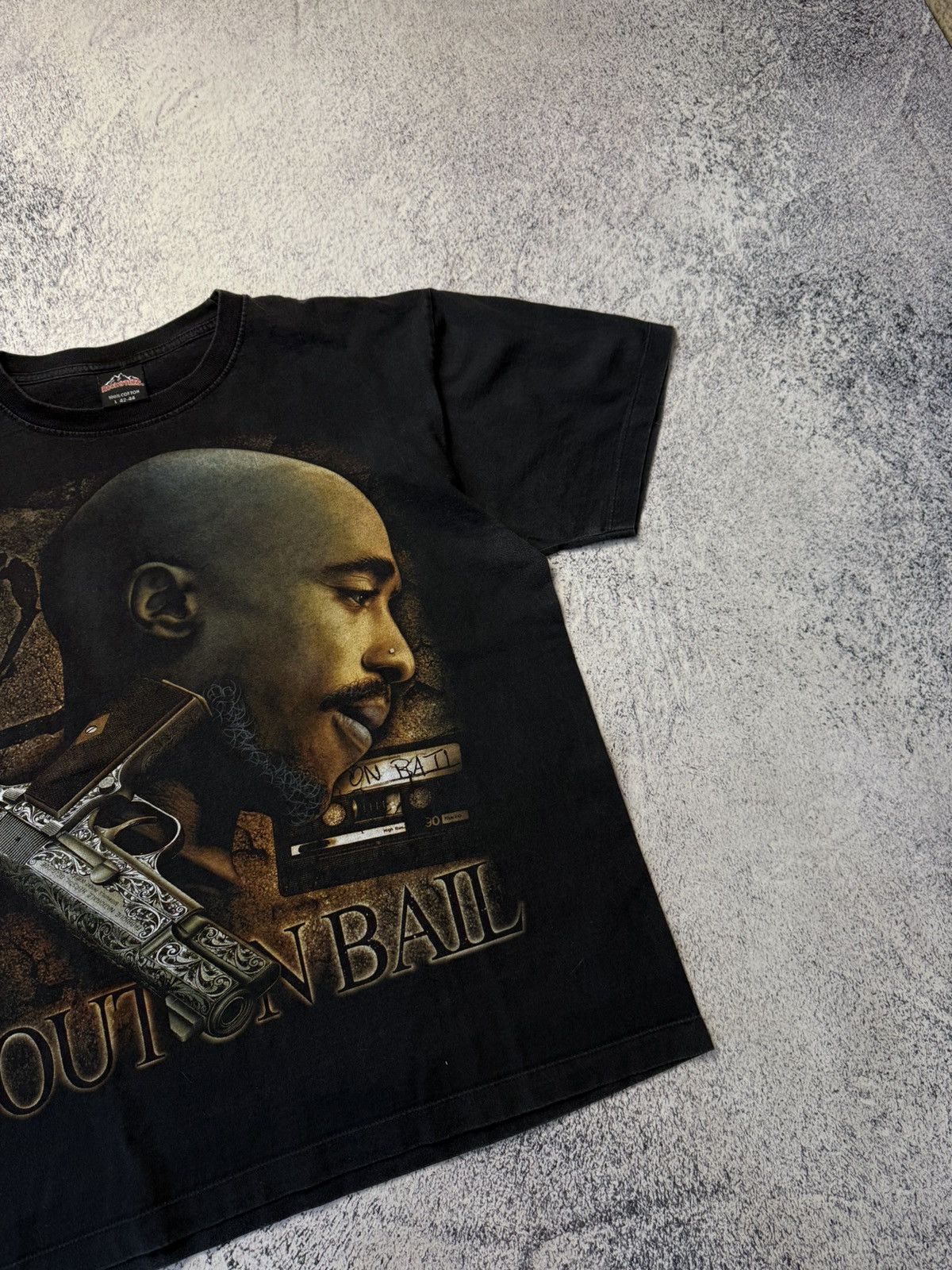 Vintage Vintage 2Pac Rap Tee Rock Tees 1996 Grail Very Rare Tee L Size US L / EU 52-54 / 3 - 4 Thumbnail