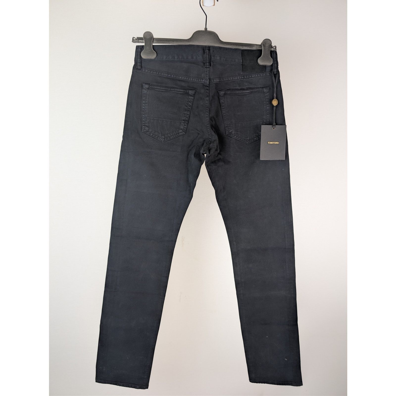 Tom Ford o1rshd1 Straight Fit Denim Jeans in Navy Blue Size US 30 / EU 46 - 10 Thumbnail