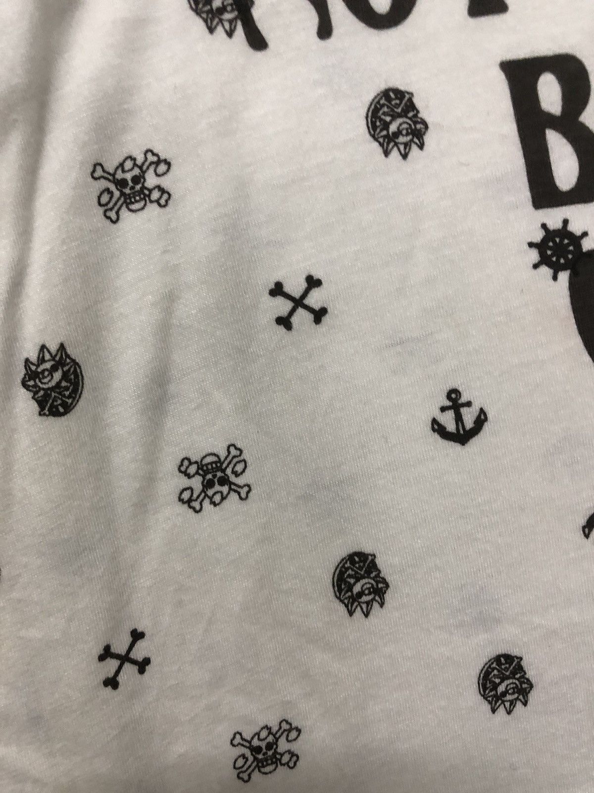 If Six Was Nine × Japanese Brand Anime - FullPrint OnePiece Skull Logo Size US L / EU 52-54 / 3 - 4 Thumbnail