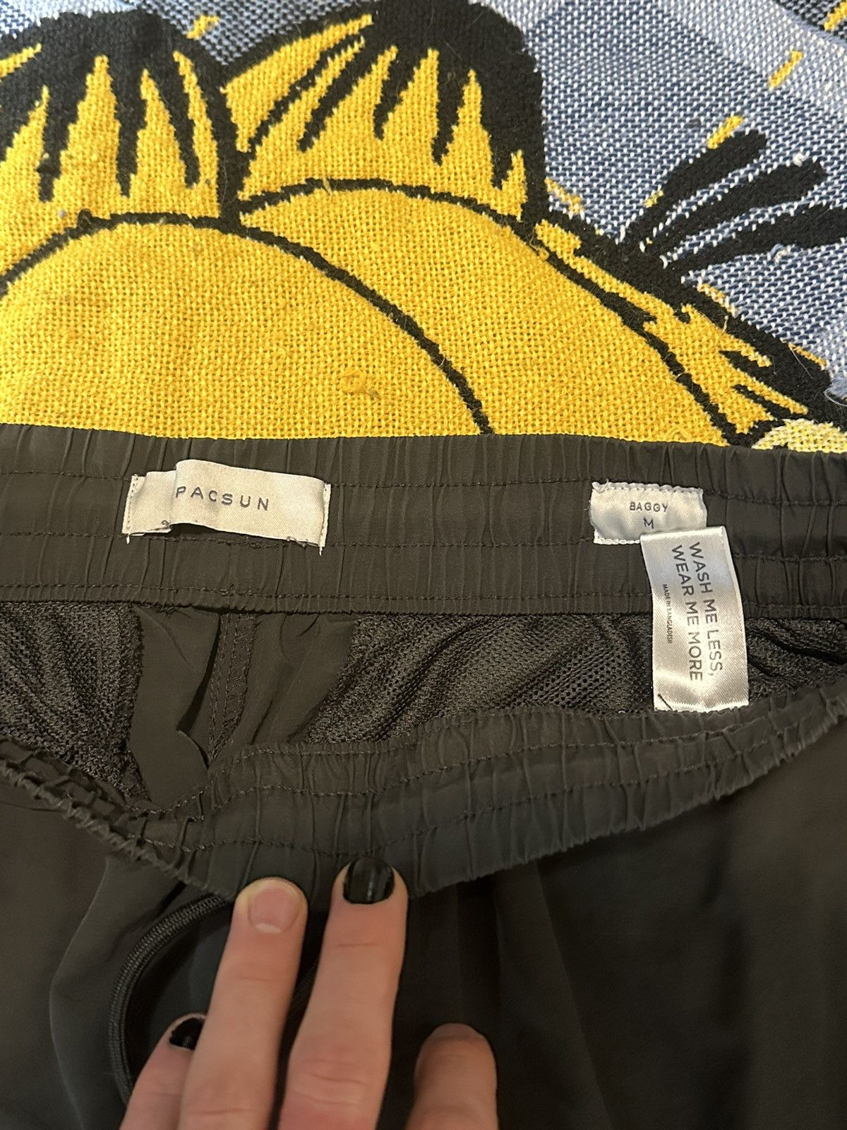 Pacsun Vintage Dark Grey Pacsun Cargo Pants Size US 33 - 3 Thumbnail