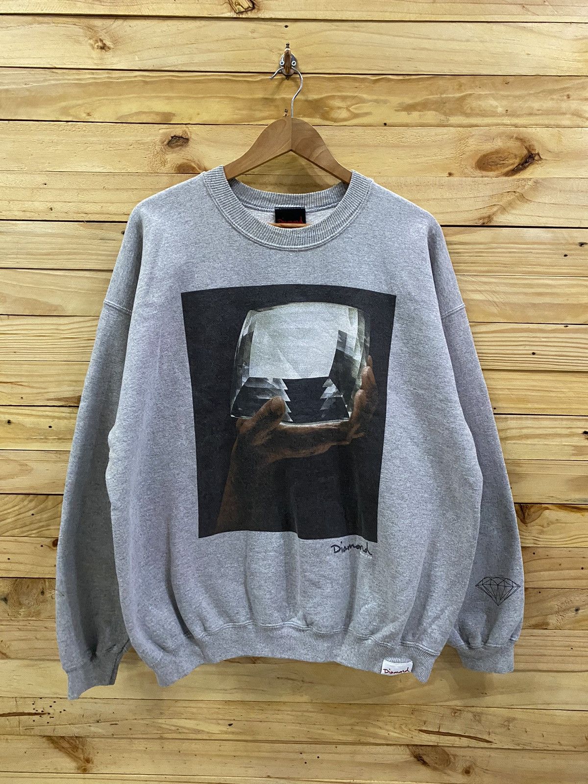 Diamond Supply Co. Vintage DIAMOND SUPPLY CO skate sweatshirts Size US XL / EU 56 / 4 - 1 Thumbnail