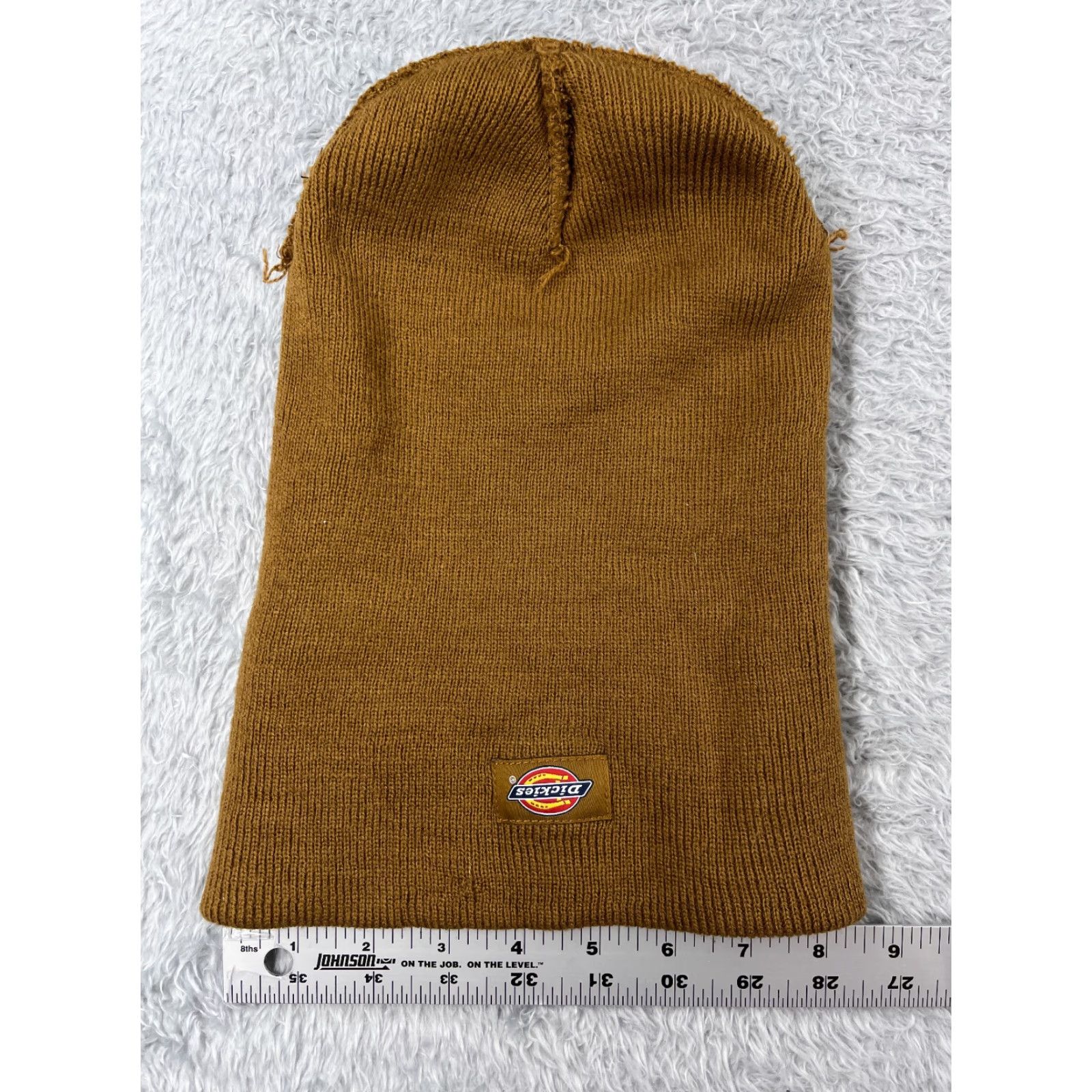 Dickies Dickies Beanie Toque Adult One Size Brown Knit 100% Acrylic Snow Workwear Ski Size ONE SIZE - 5 Thumbnail