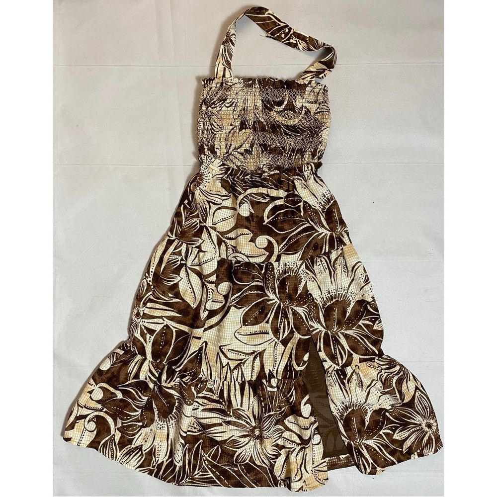 Sam Edelman NWT New $139 Sam Edelman Floral Smocked Slit-Front Halter M Size S / US 4 / IT 40 - 4 Thumbnail