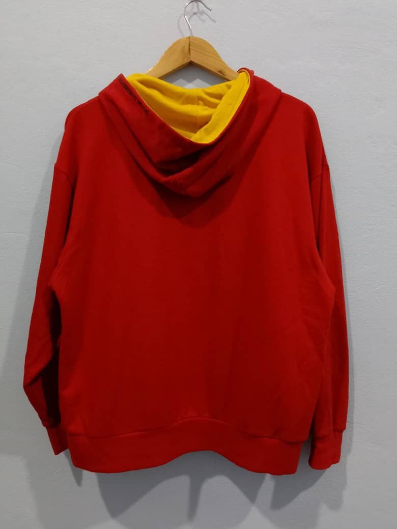 Anime EVANGELION ANIME HALFZIPPER RED HOODIE MEDIUM SAIZ Size US M / EU 48-50 / 2 - 10 Thumbnail