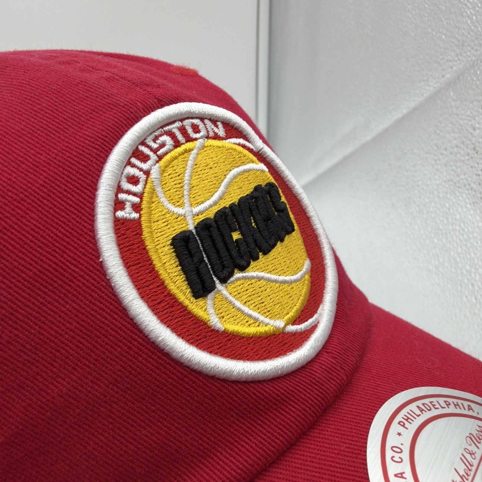 Mitchell & Ness Houston Rockets Mitchell & Ness NBA Cap 3D Logo NWT Size ONE SIZE - 2 Thumbnail