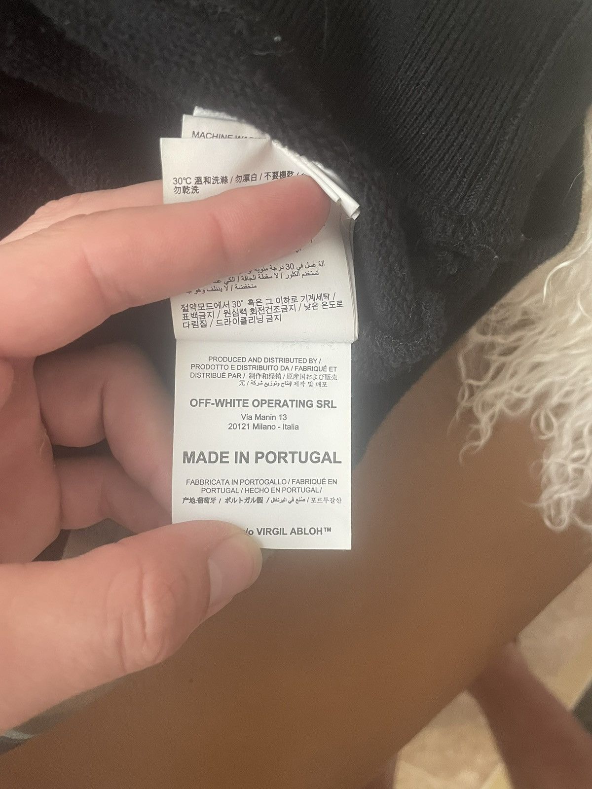 Off-White OFF WHITE GOLDEN RATIO HOODIE Size US M / EU 48-50 / 2 - 5 Thumbnail