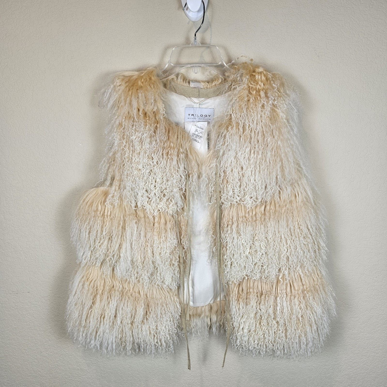 Other Trilogy Collections Michael McCollom Mongolian Lamb Vest Size S / US 4 / IT 40 - 1 Thumbnail