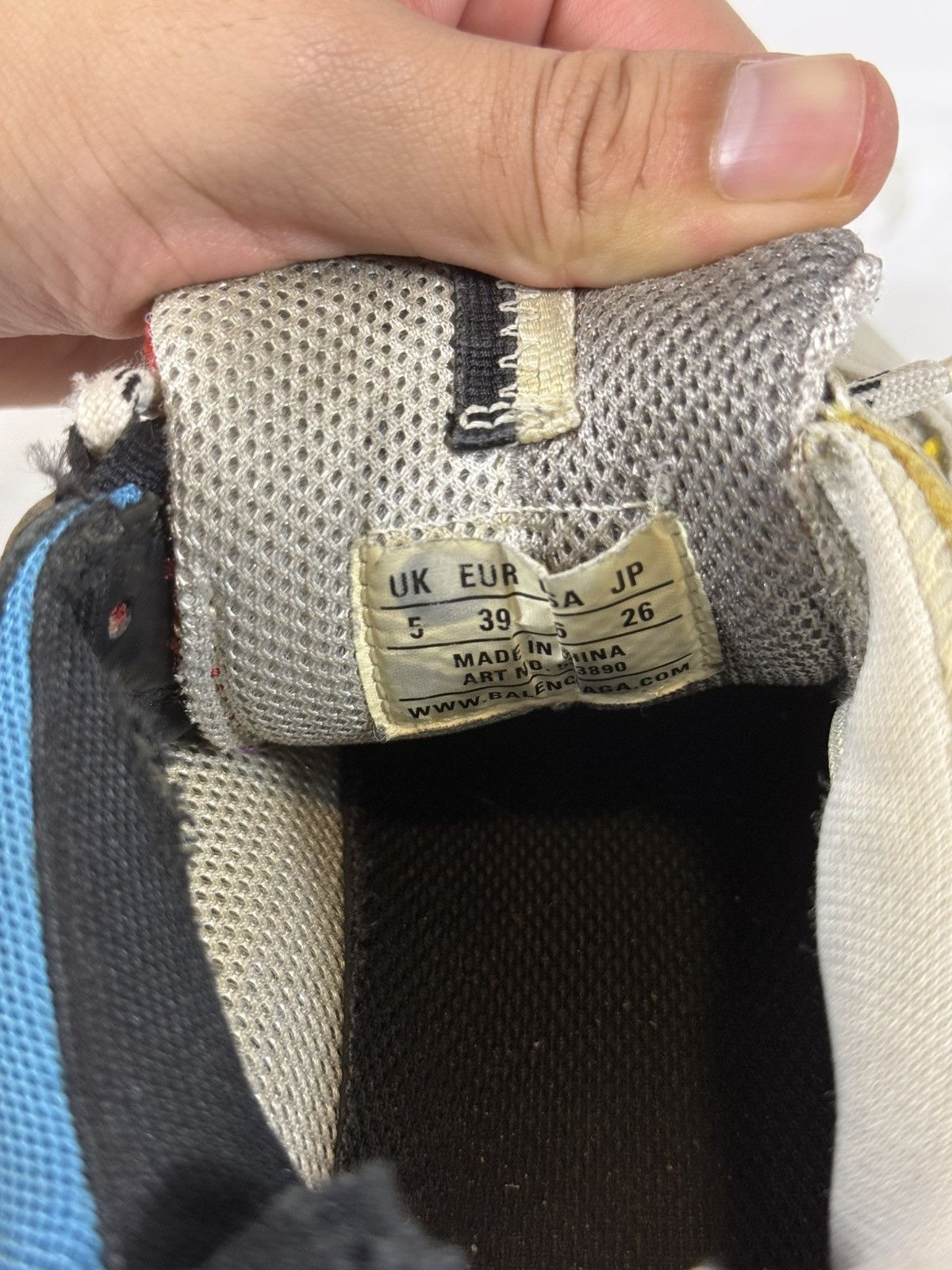 Balenciaga Balenciaga Triple S Multi Color Half & Half ‘Split’ Size US 7 / EU 40 - 7 Thumbnail