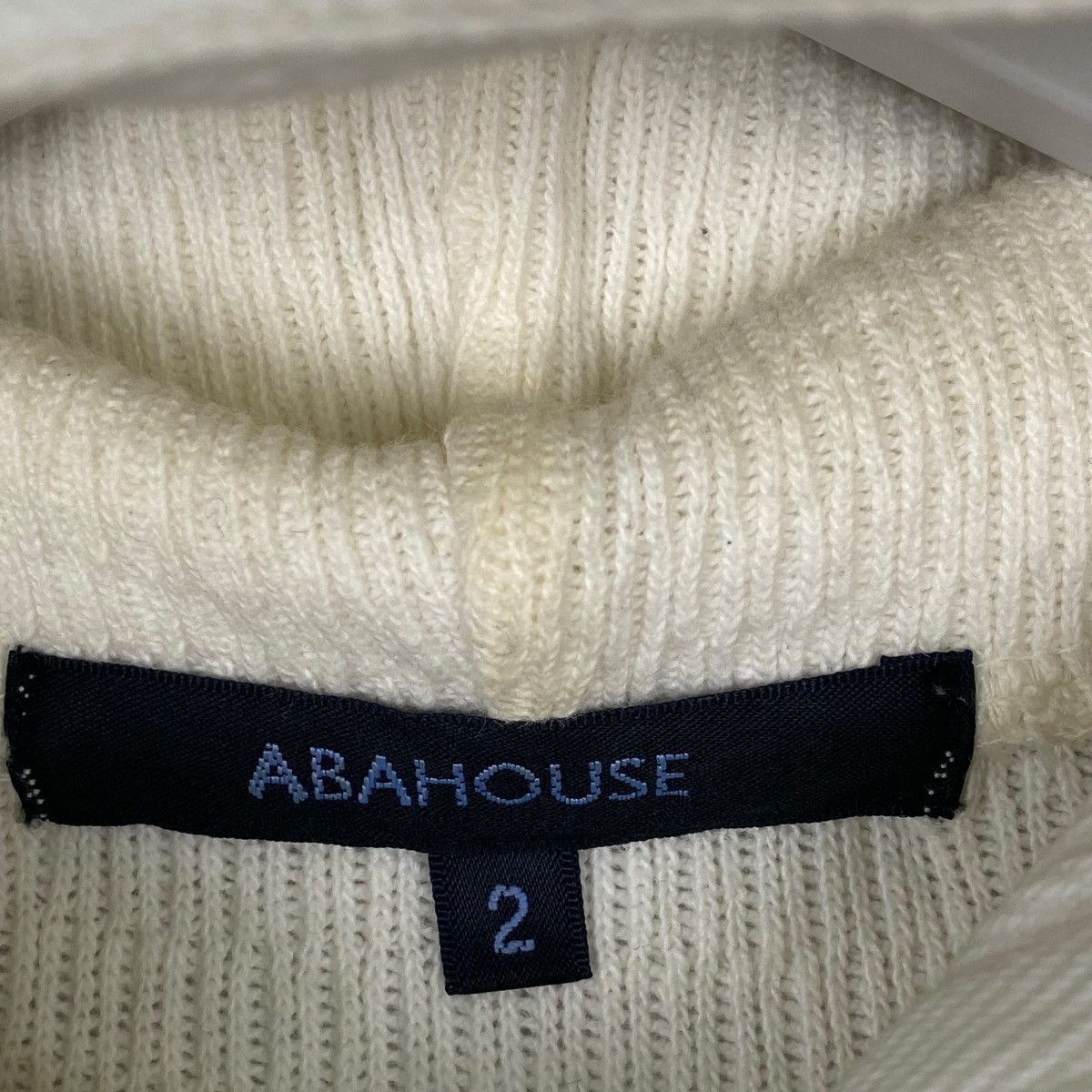 Other Vintage Abahouse Hoodie Sweater Full Zip White Size M Size US M / EU 48-50 / 2 - 6 Thumbnail