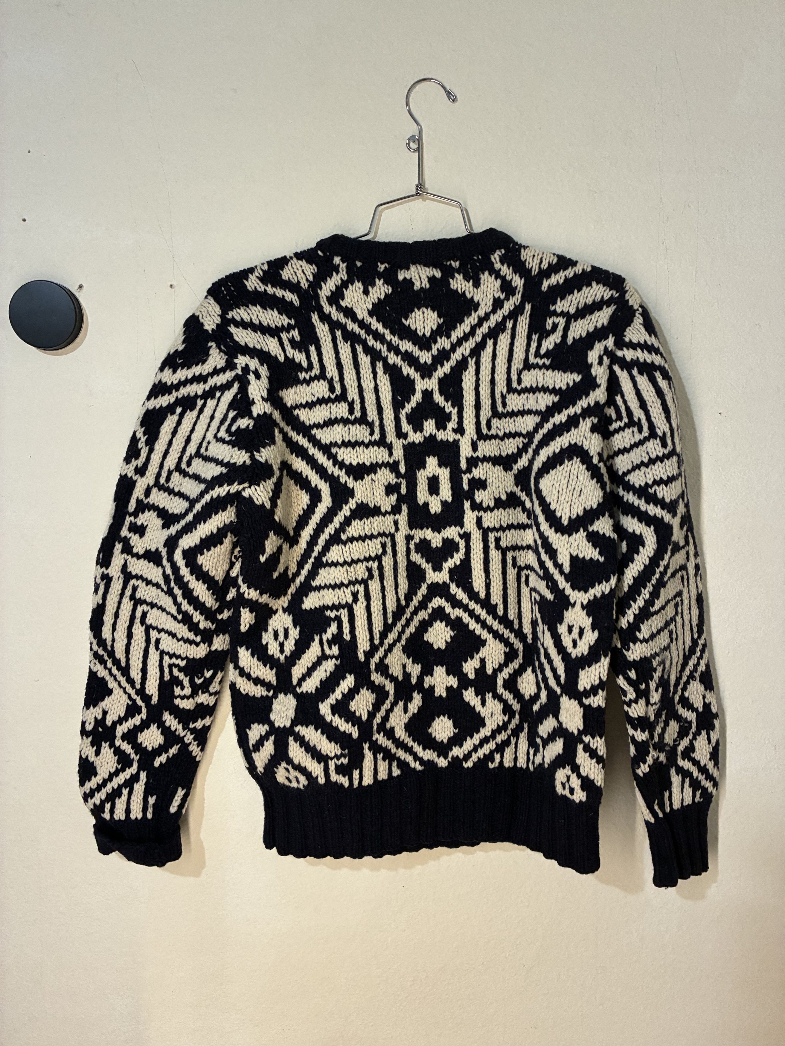 Polo Ralph Lauren Hand-Knit Wool Sweater Size US M / EU 48-50 / 2 - 2 Thumbnail