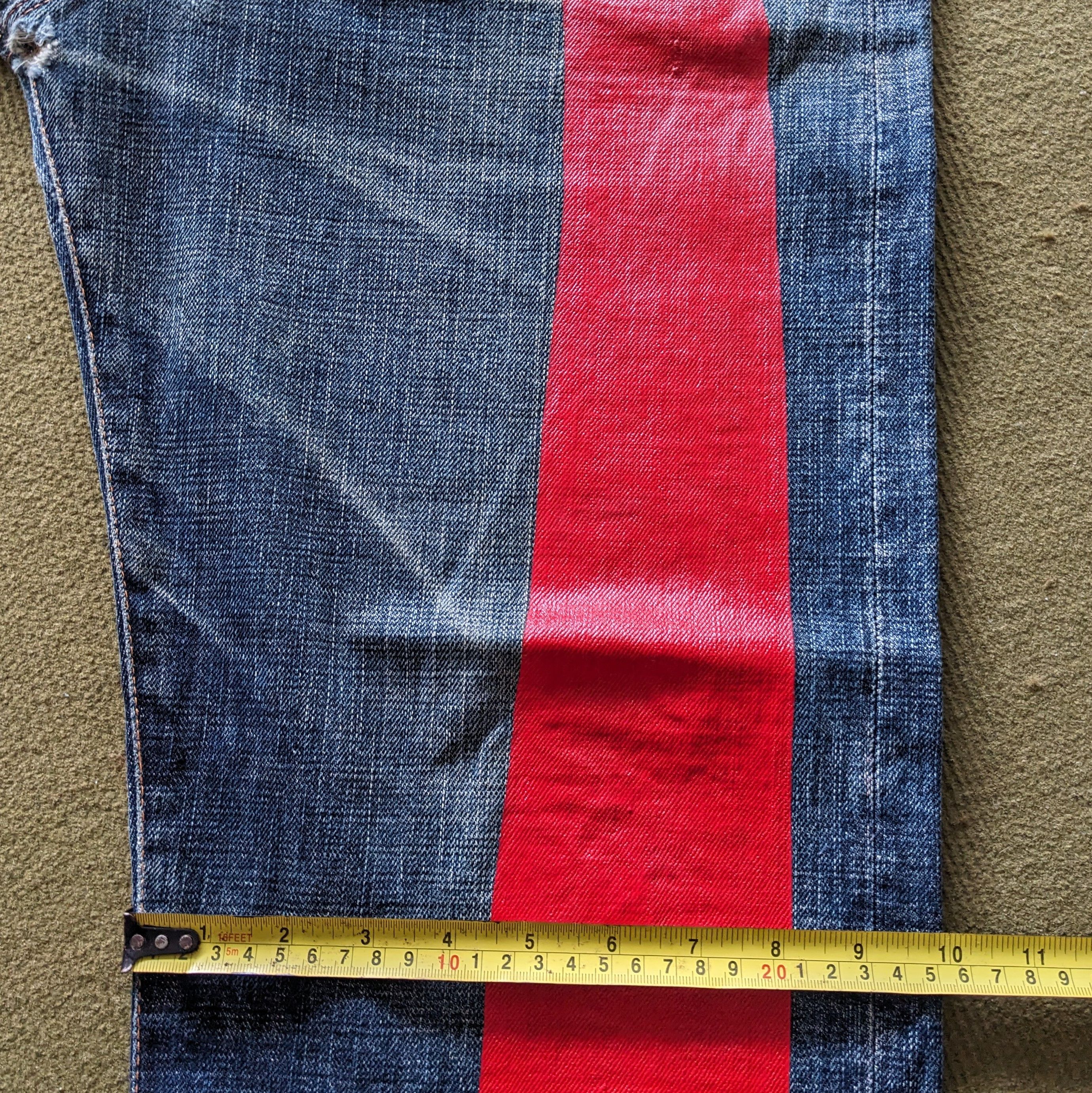 Evisu Vintage EVISU Japanese Fashion Brand Jeans Size US 30 / EU 46 - 8 Thumbnail