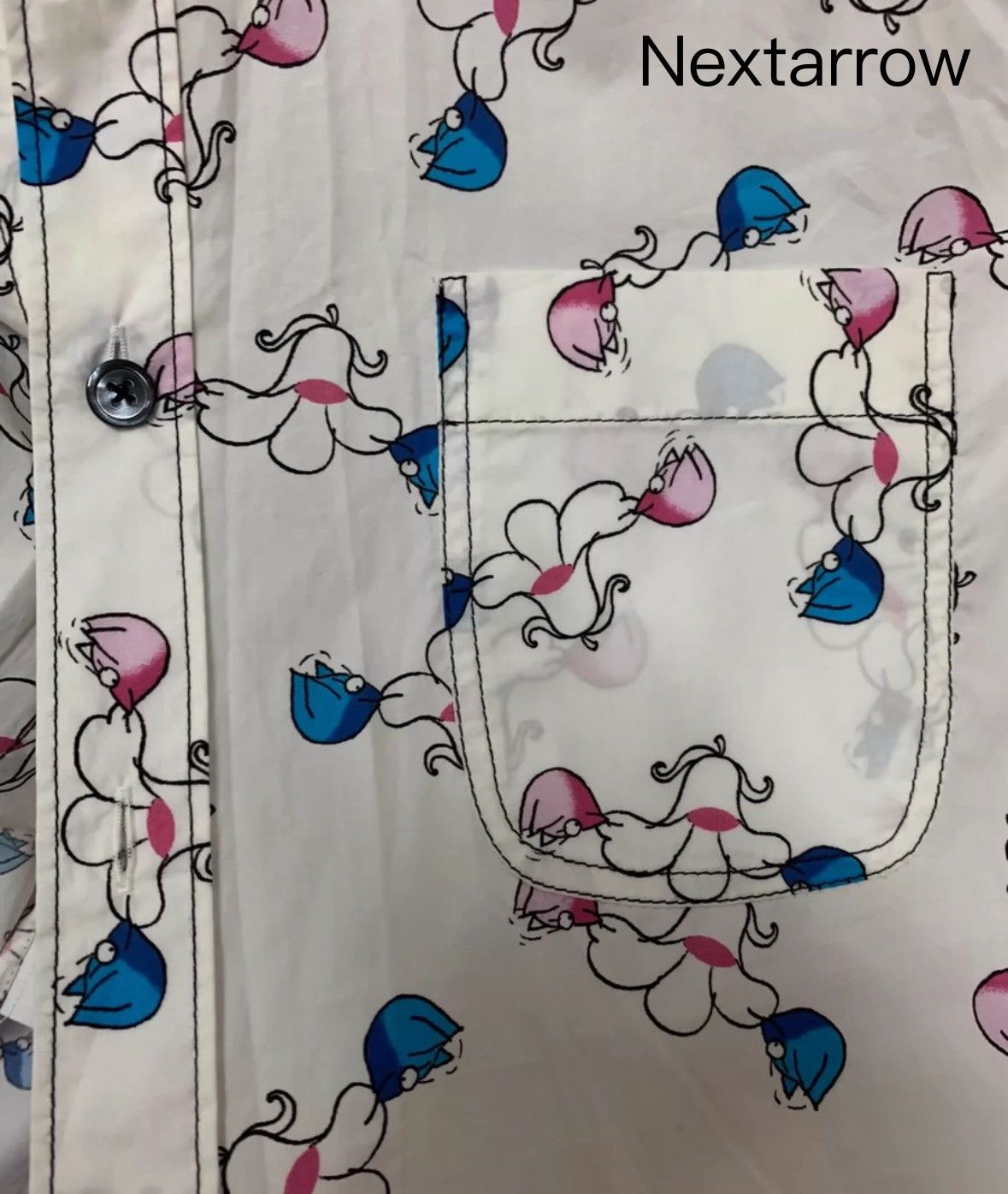 Marni MARNI AW19 Artist Anime Collaboration Shirt2412-Nextarrow Size US M / EU 48-50 / 2 - 2 Thumbnail