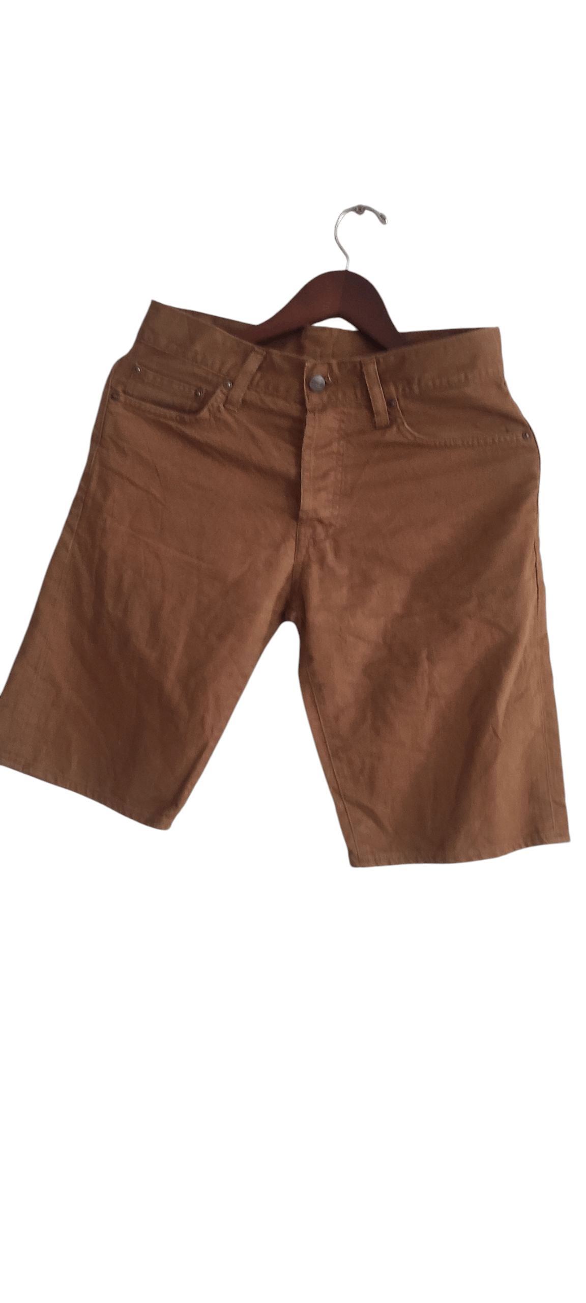 Carhartt Carhartt WIP Double Knee Rinsed Hamilton Brown Shorts Size US 29 - 7 Thumbnail