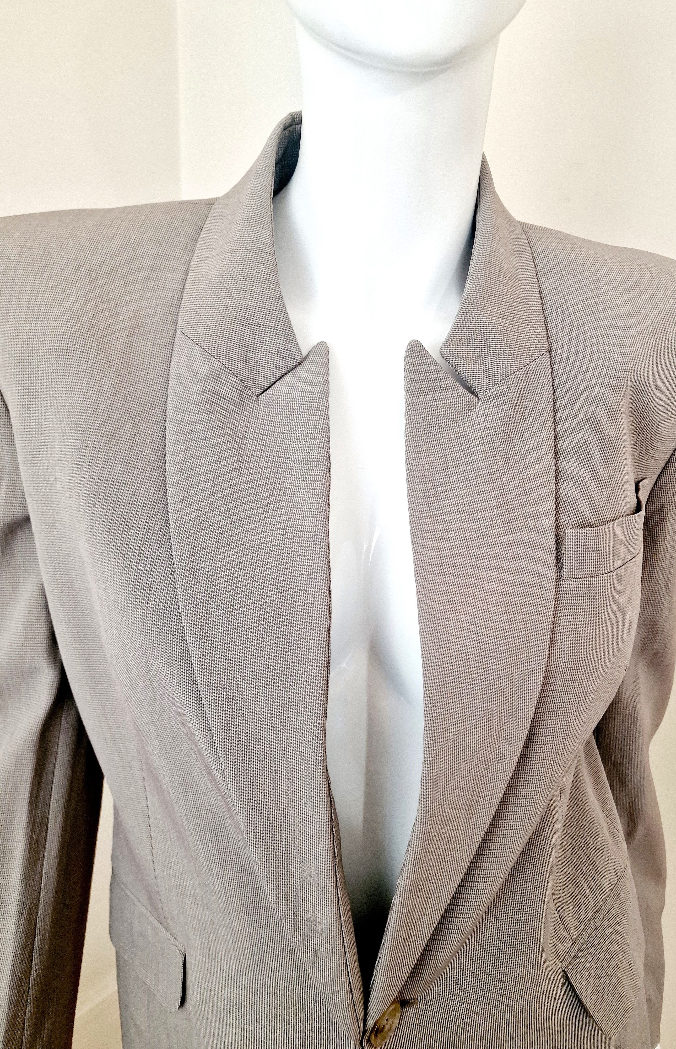 Maison Margiela Martin Maison Margiela S/S 2008 Houndstooth Blazer Jacket Size M / US 6-8 / IT 42-44 - 4 Thumbnail