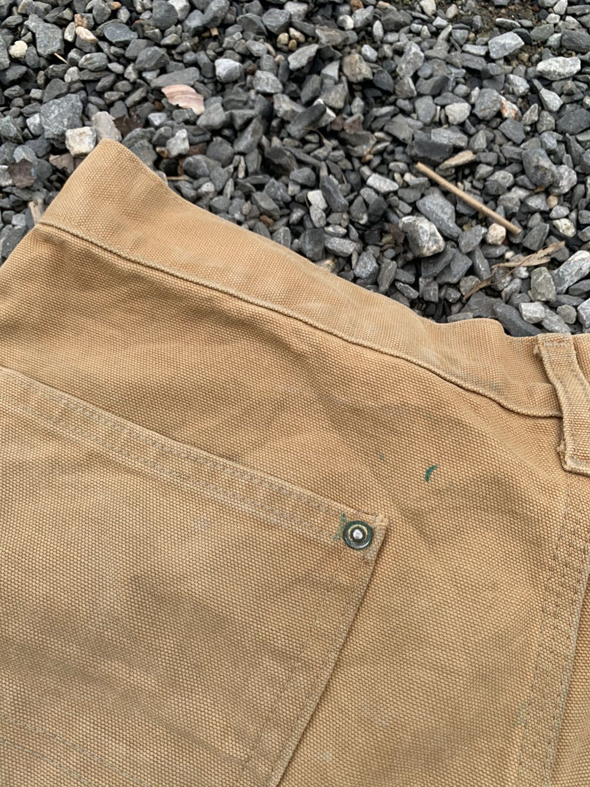 Carhartt VINTAGE CARHART DOUBLE KNEE RUSTY DAMAGE DISTRESSED DENIM Size US 30 / EU 46 - 20 Thumbnail