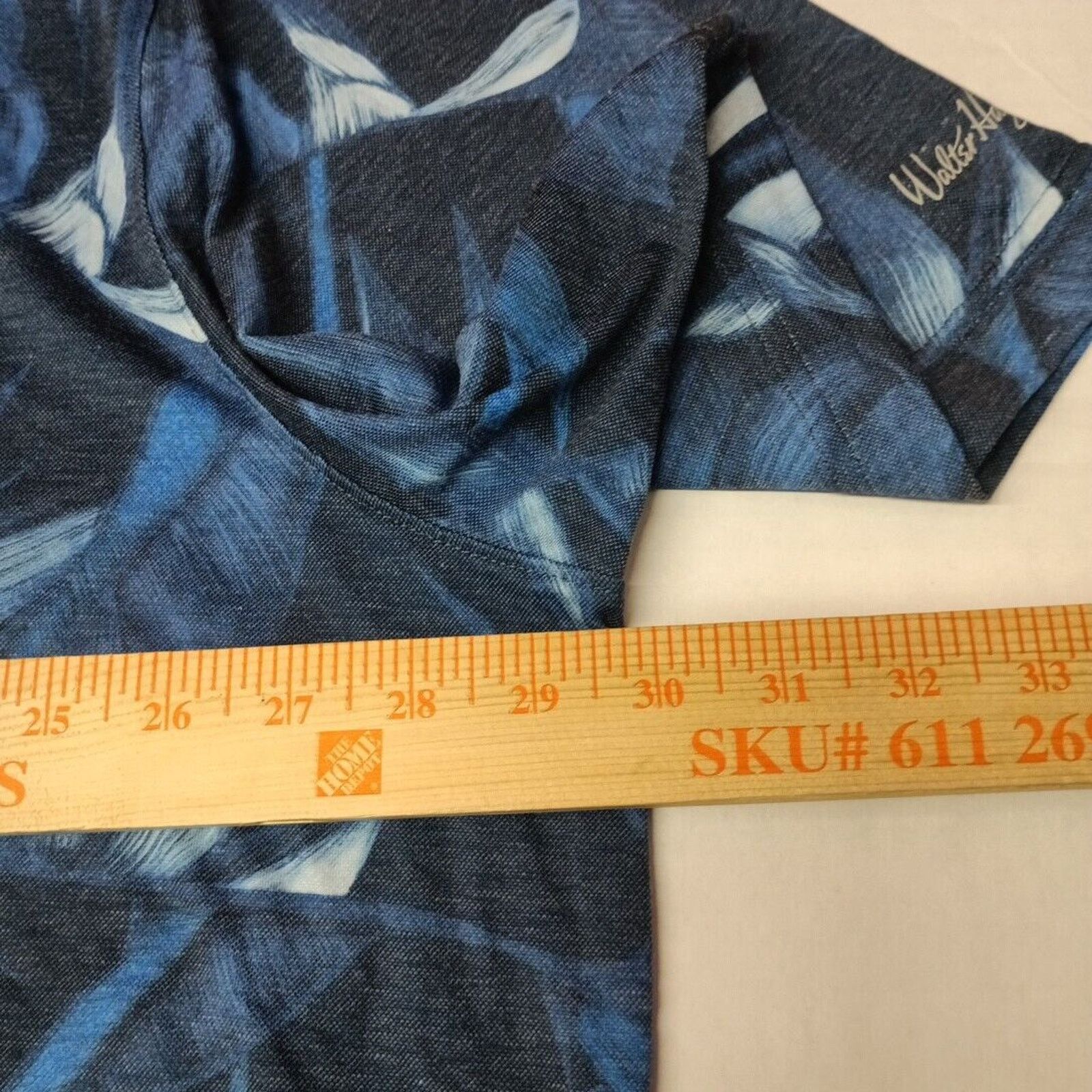 Other Walter Hagen Airbrush Print Golf Polo Shirt Men's 3XLT Blue Size US XXL / EU 58 / 5 - 4 Thumbnail
