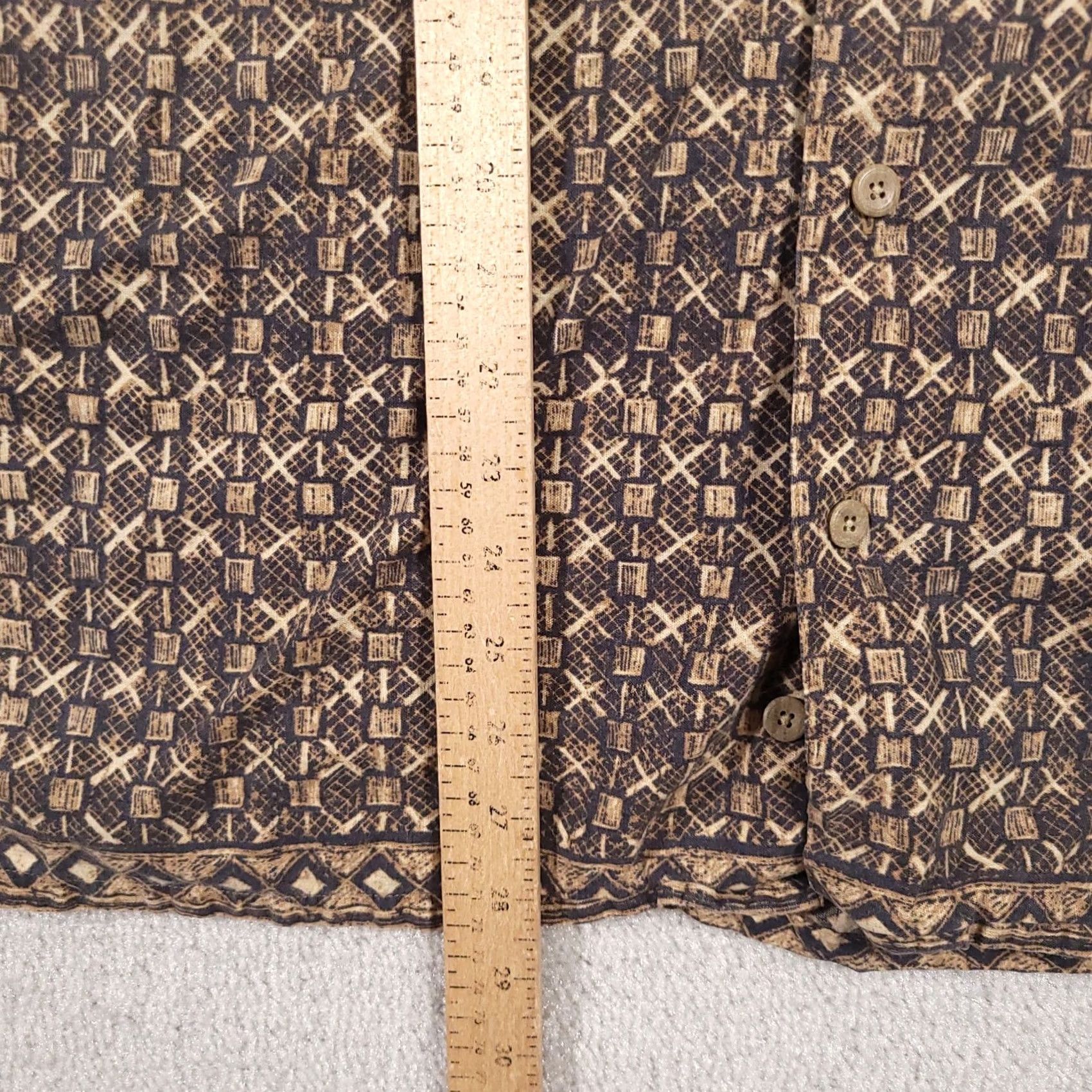 Vintage VINTAGE St John's Bay Shirt Mens XL Brown Hawaiian Tropical Casual Button Up Linen Shirt Size US XL / EU 56 / 4 - 6 Thumbnail