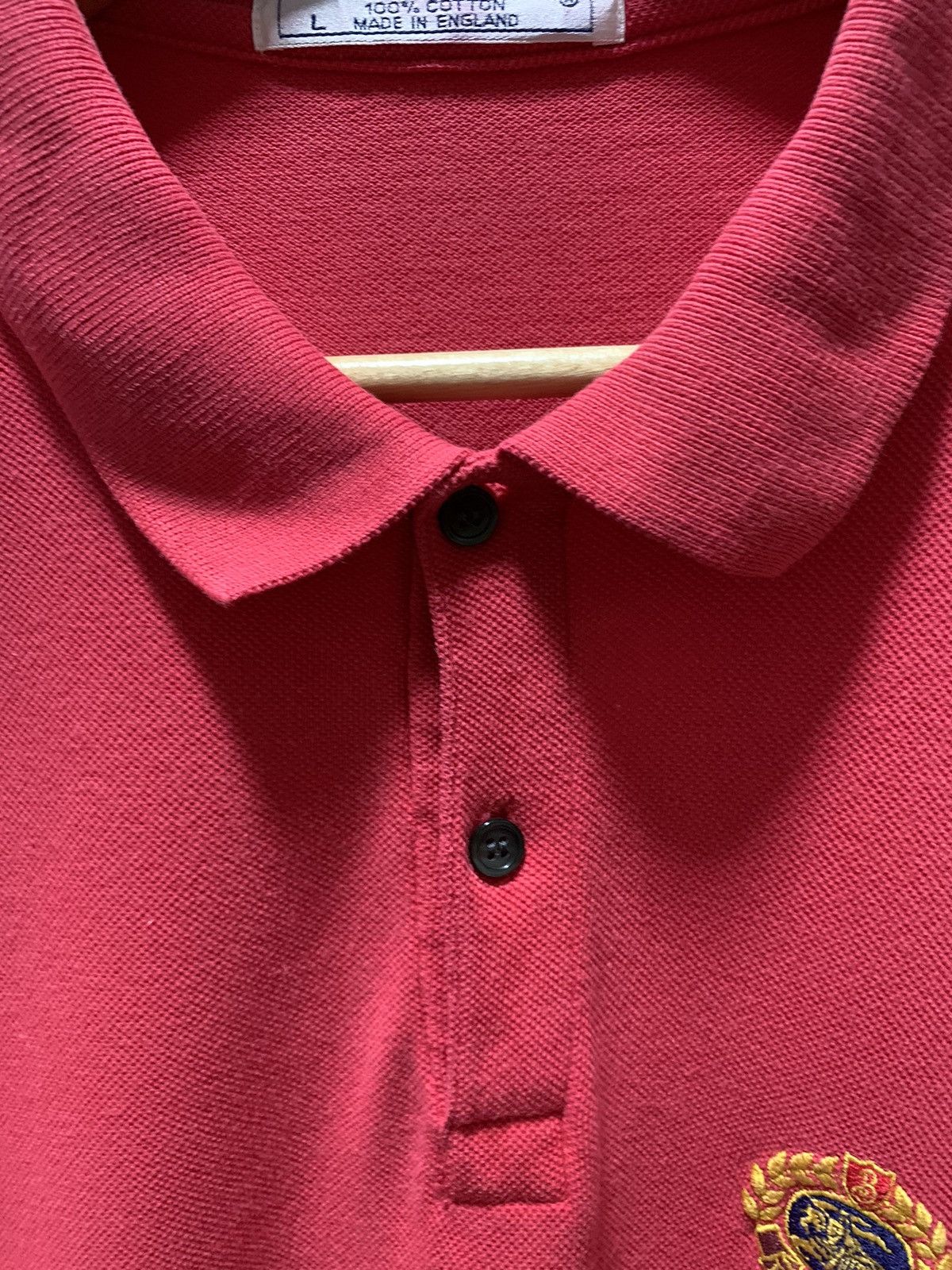 Burberry Vintage Burberry Polo Shirt Size US L / EU 52-54 / 3 - 6 Thumbnail