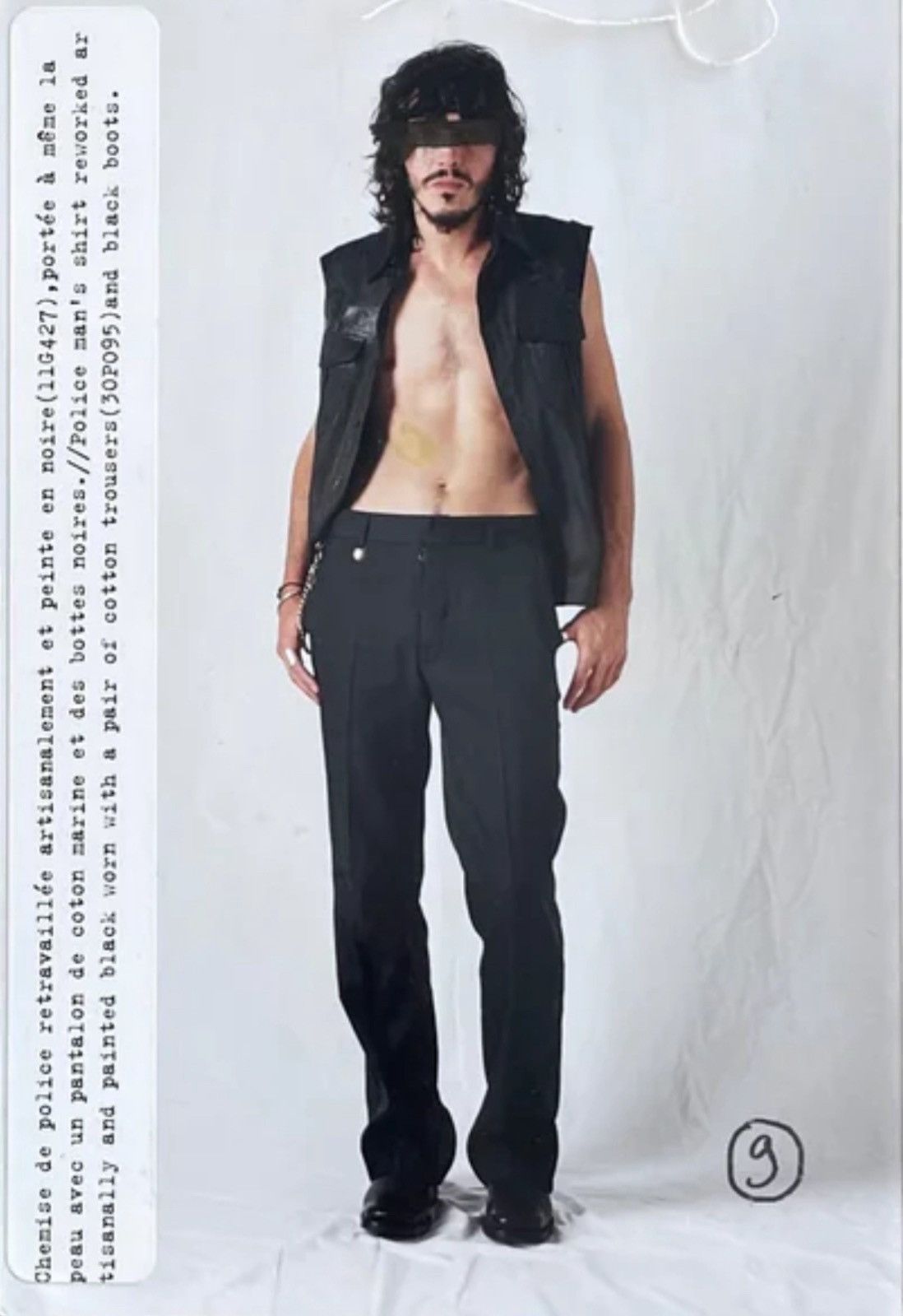 Maison Margiela SS2003 Martin Margiela Artisanal Black Painted Officer Vest Size US S / EU 44-46 / 1 - 11 Thumbnail
