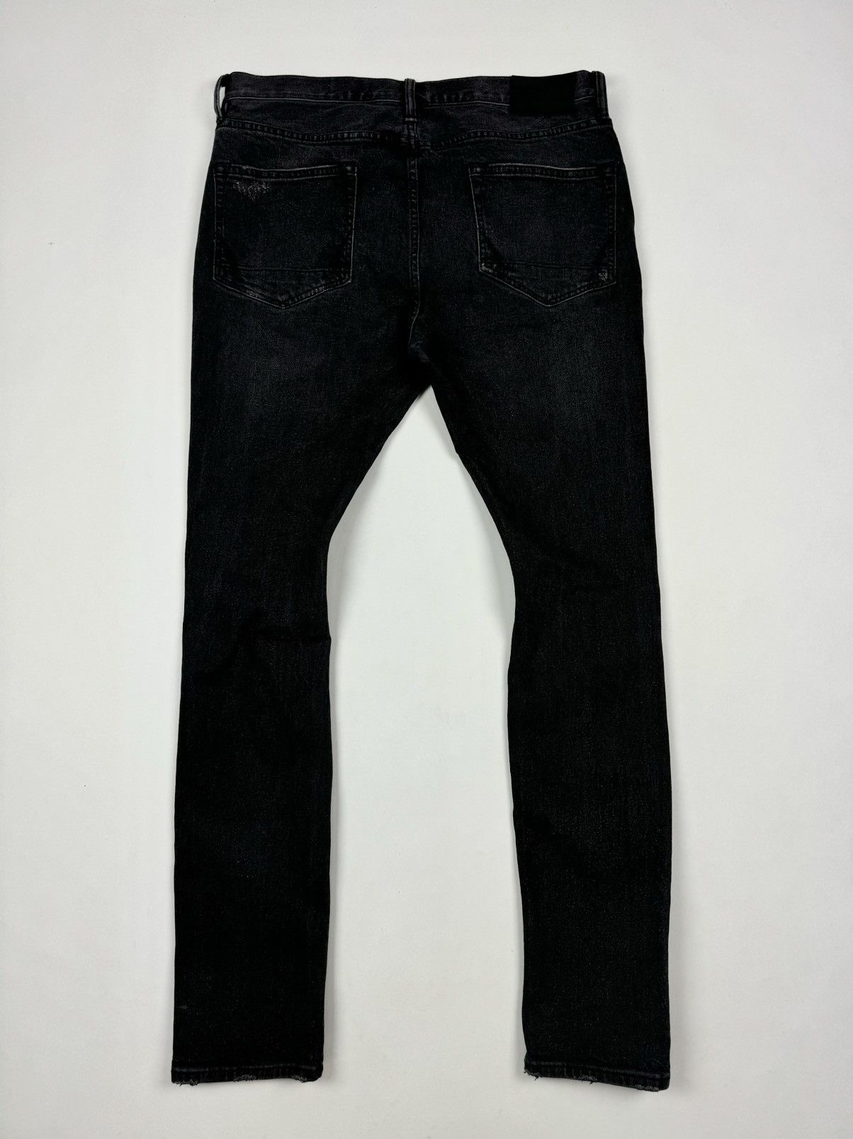Allsaints AllSaints Battle Cigarette Distressed Slim Jeans Size US 34 / EU 50 - 12 Thumbnail