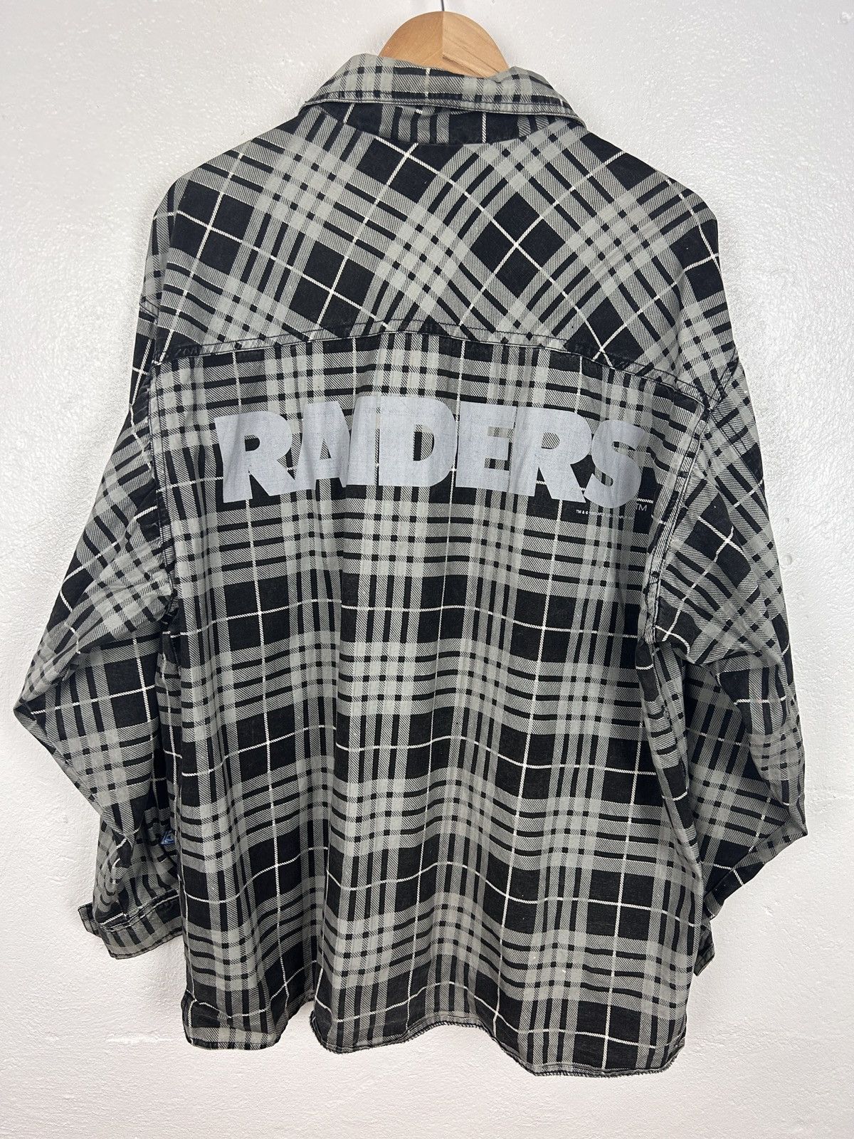 NFL 80s Vintage 1983 Salesman Sample 1of1 NFL LA Raiders Jacket Size US L / EU 52-54 / 3 - 7 Thumbnail
