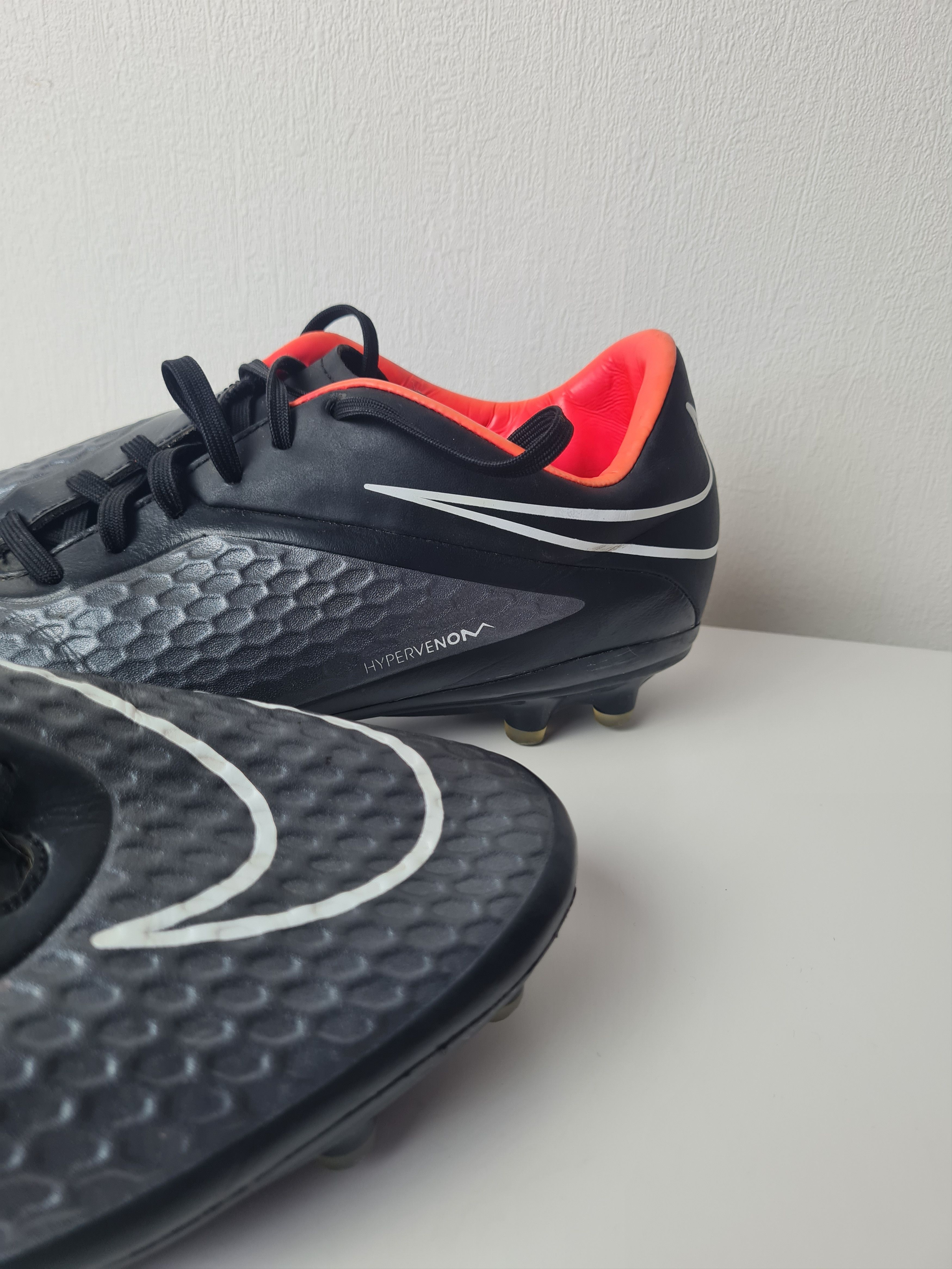 Nike Nike Mens Hypervenom Phelon FG Soccer Black 599730-016 Size US 11.5 / EU 44-45 - 13 Thumbnail