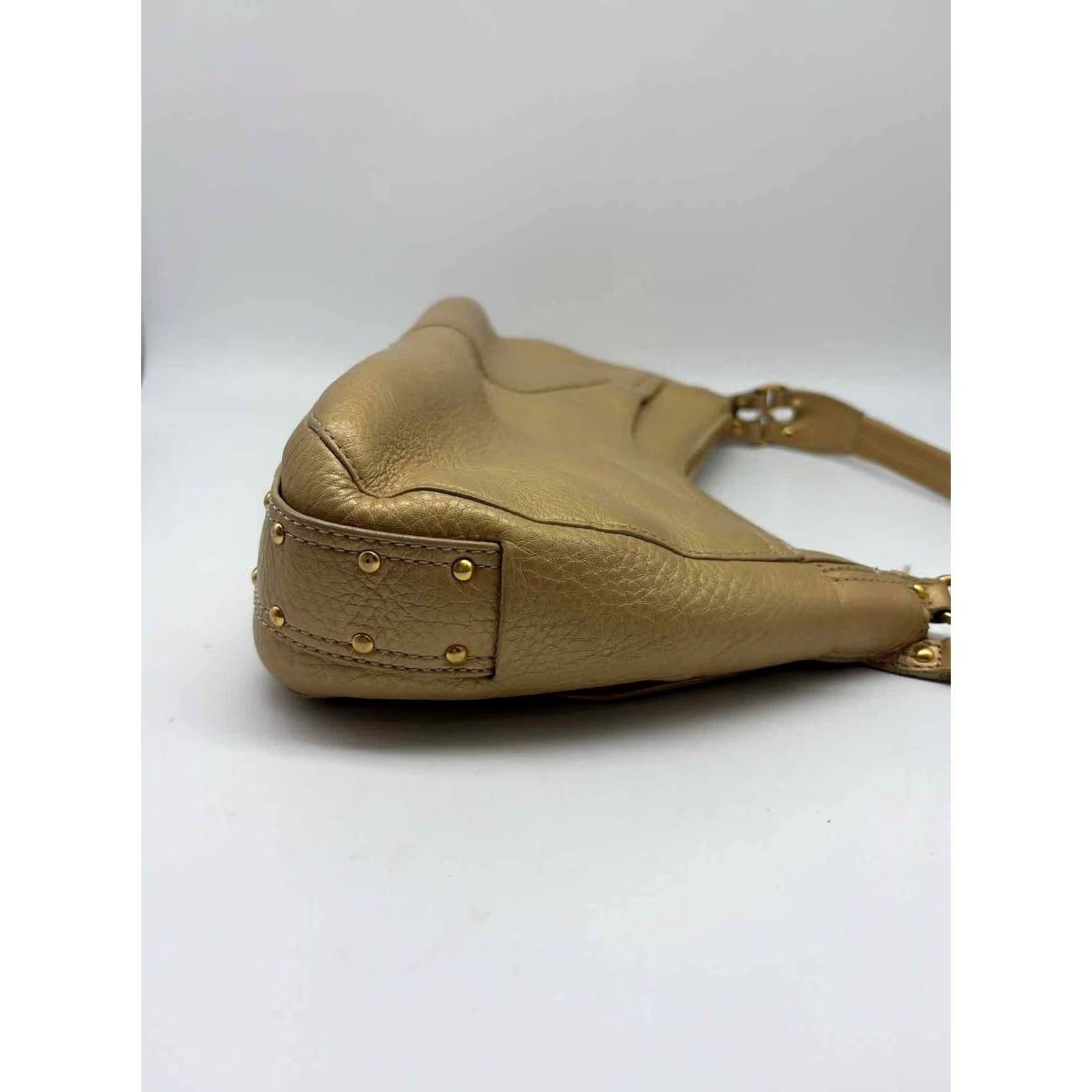 Cole Haan Cole Haan Pebbled Tan Shoulder Bag Size ONE SIZE - 5 Thumbnail