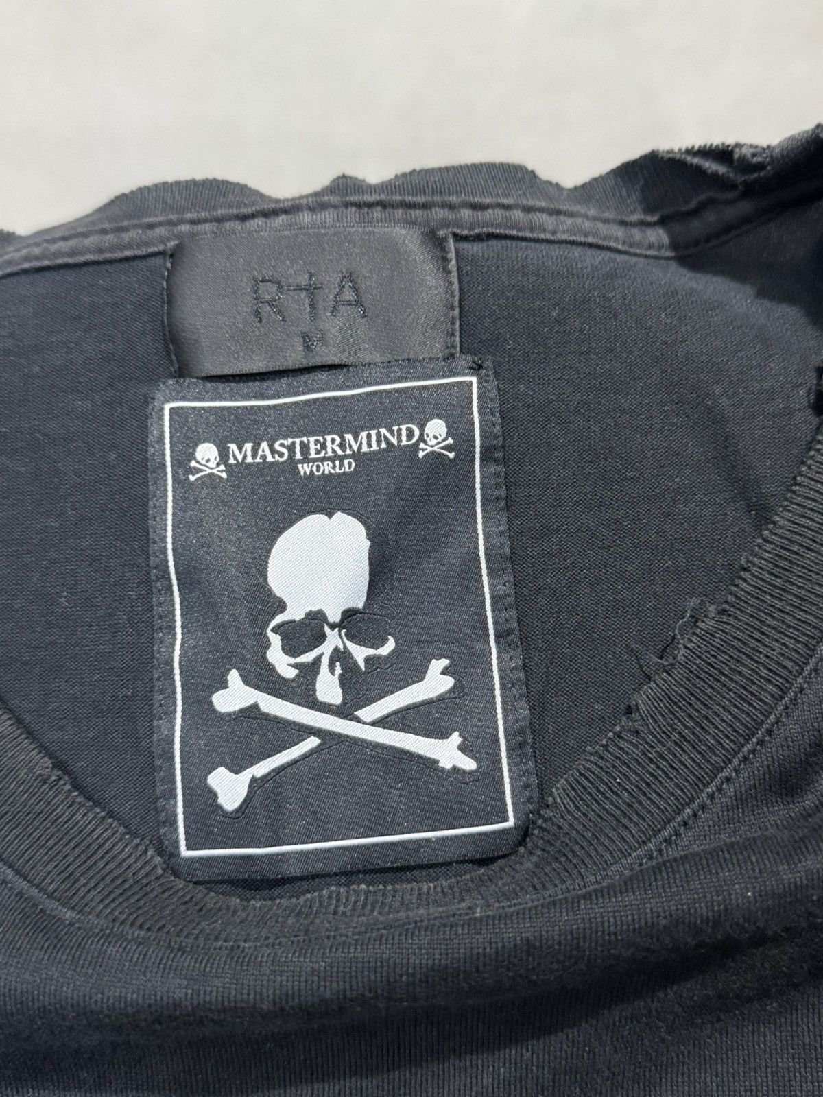 Mastermind Japan × Rta RTA × mastermind JAPAN 1997–2014 Commemorative Black TShirt Size US M / EU 48-50 / 2 - 3 Thumbnail