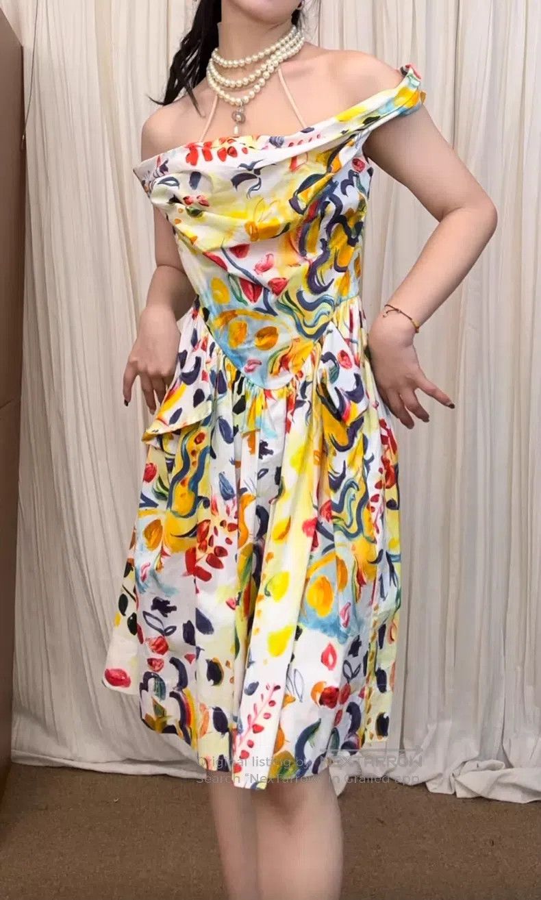 Vivienne Westwood Vivienne Westwood Printed Dress Size M / US 6-8 / IT 42-44 - 5 Thumbnail