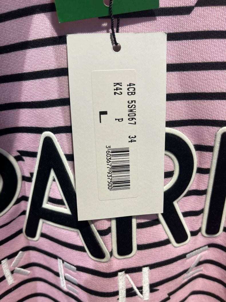 Kenzo KENZO Pink embroidered hoodie Size L / US 10 / IT 46 - 4 Thumbnail