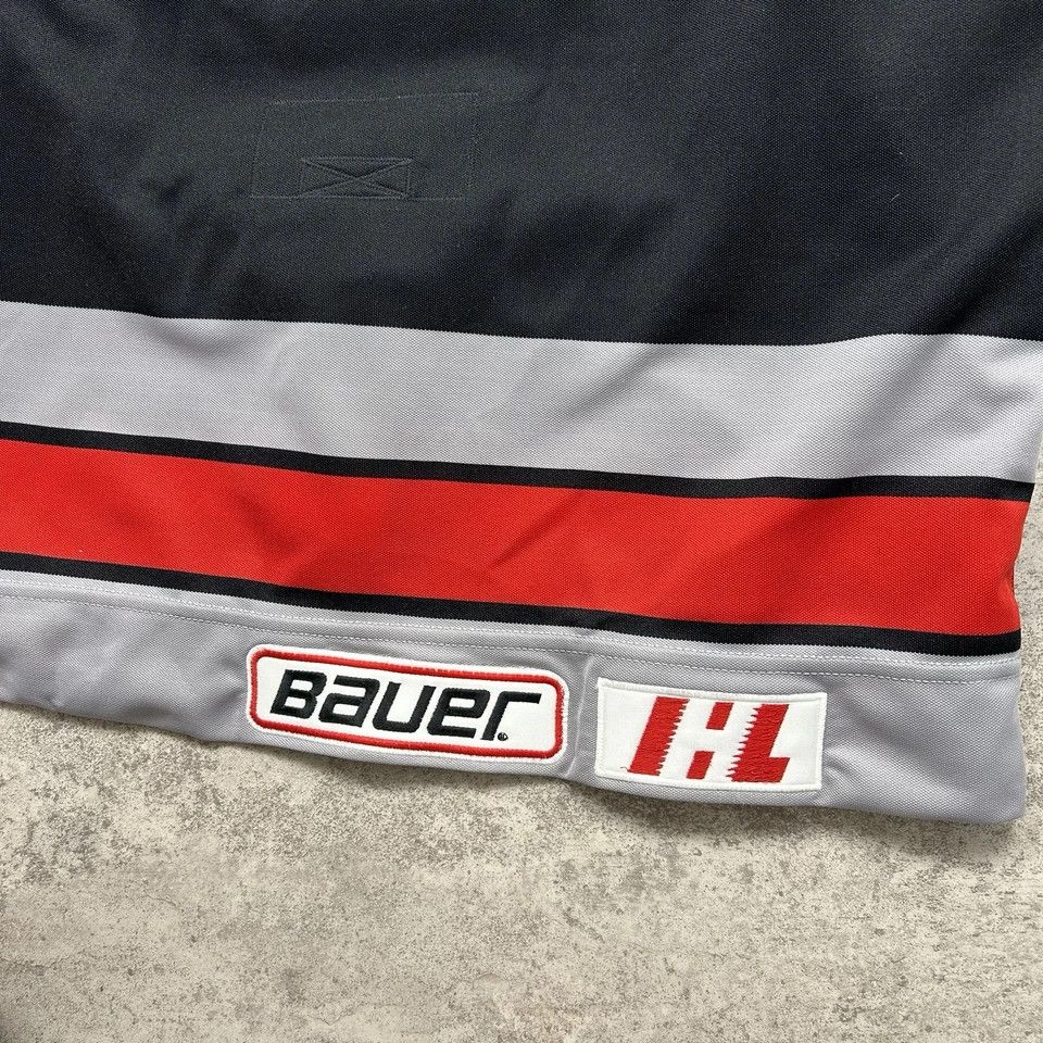 Vintage IHL CINCINNATI CYCLONES BAUER AUTHENTIC HOCKEY SIZE 48 Size US XL / EU 56 / 4 - 5 Thumbnail