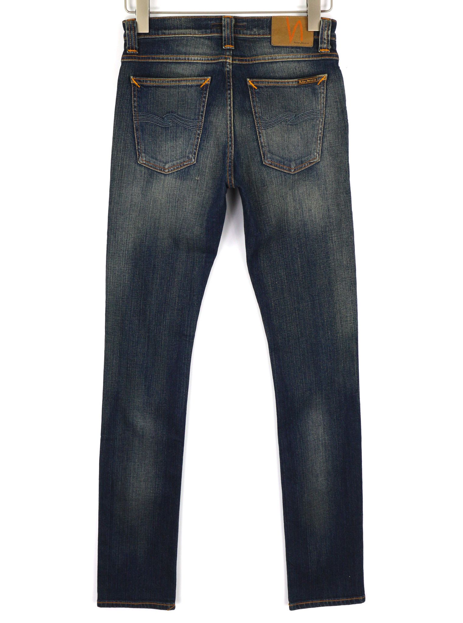 Nudie Jeans TUBE TOM W28/L34 Golden Indigo Organic Blue Jeans 81621 Size US 28 / EU 44 - 2 Thumbnail