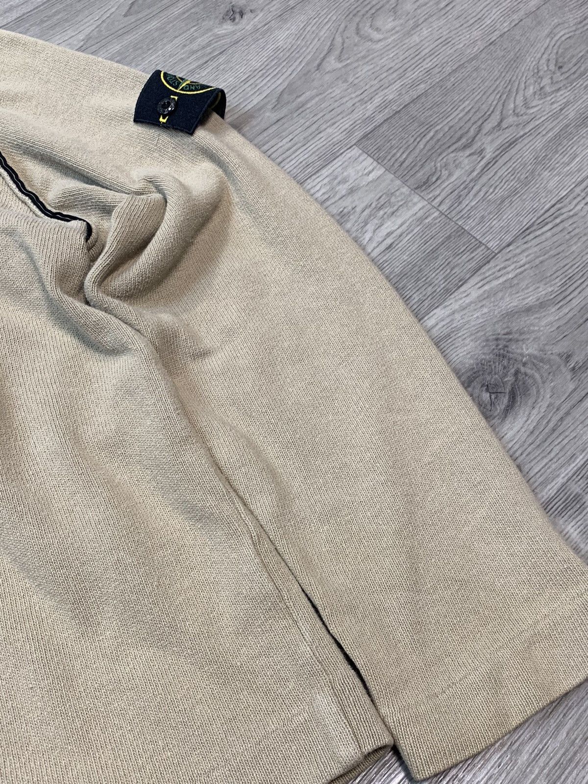 Stone Island × Vintage SS04 STONE ISLAND YELLOW CREWNECK SWEATSHIRT Size US M / EU 48-50 / 2 - 8 Thumbnail